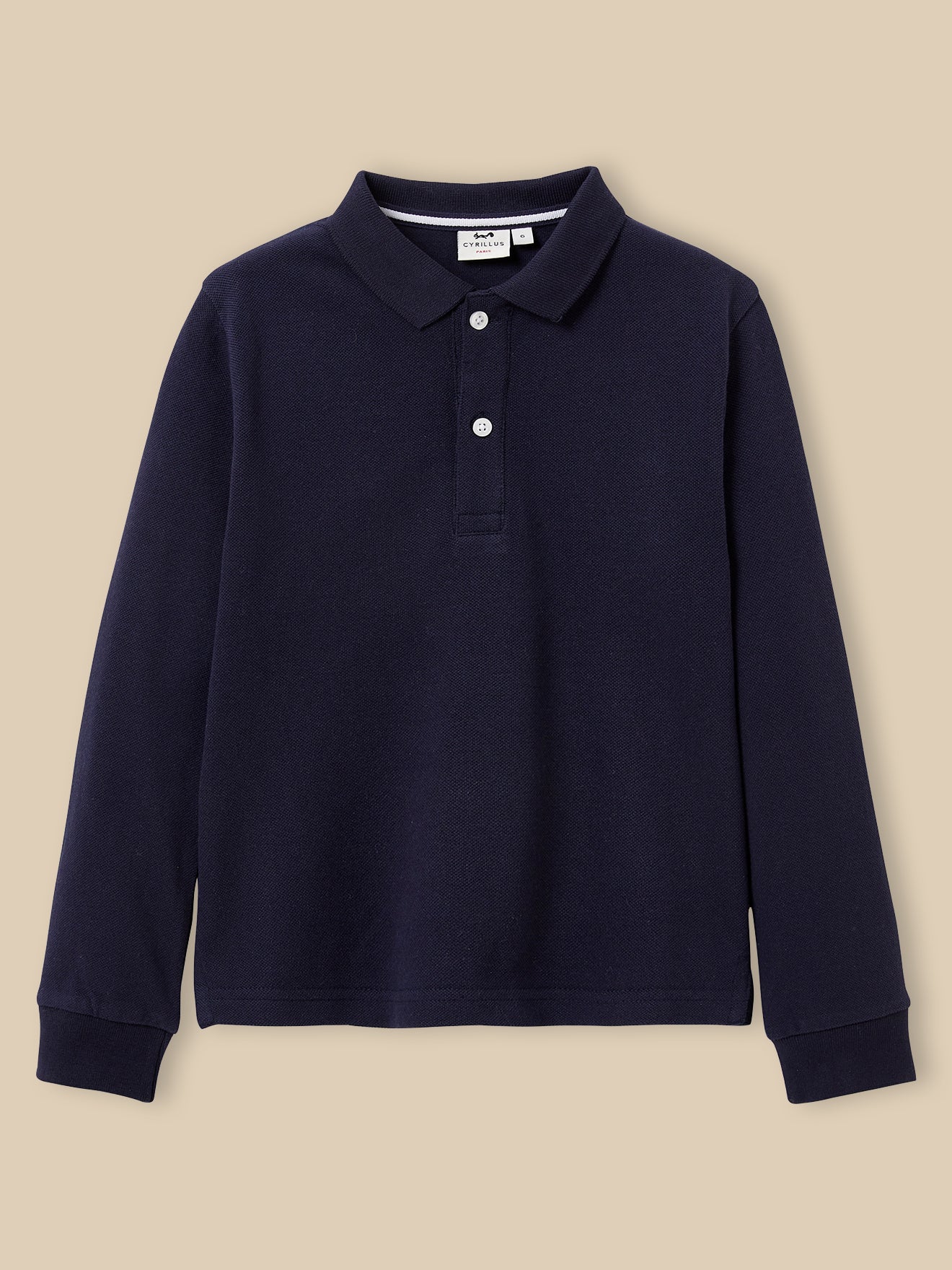 Polo en coton biologique, CYRILLUS