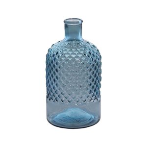 Vase en verre recyclé h 22 cm DIAMOND