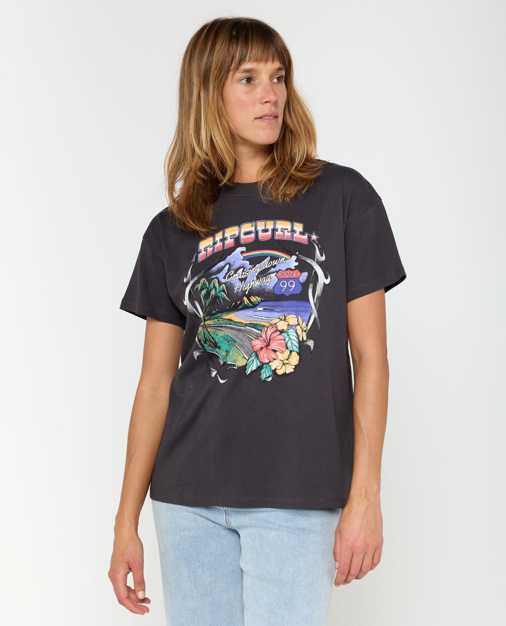 T-shirt décontracté à manches courtes PACIFIC RIDER, RIP CURL