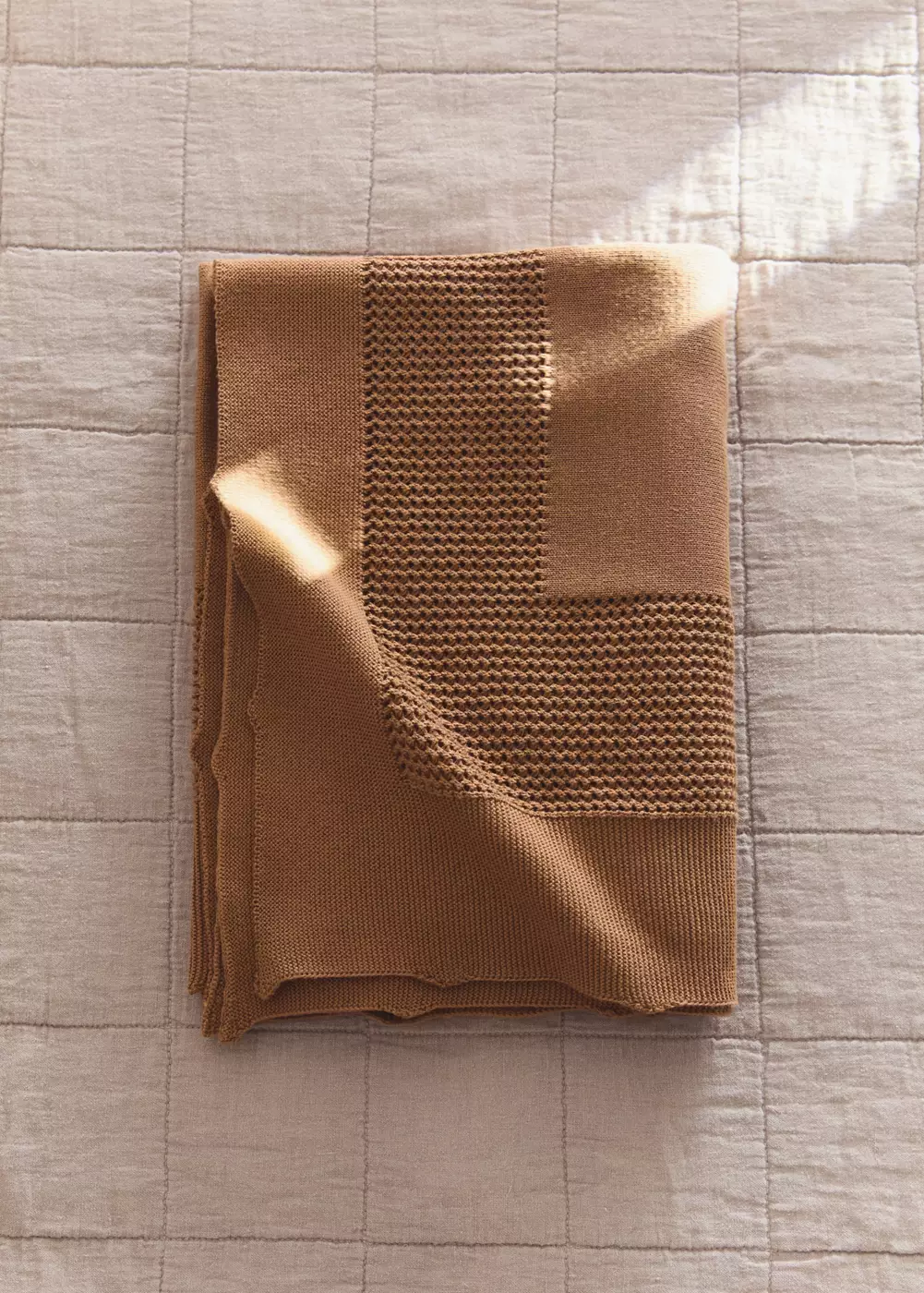 Couverture enfant coton ajouré, MANGO HOME