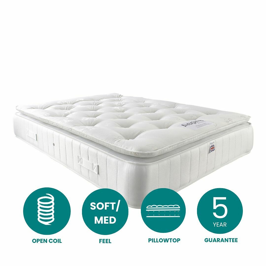Natural Cashmere Pillowtop Mattress, ASPIRE