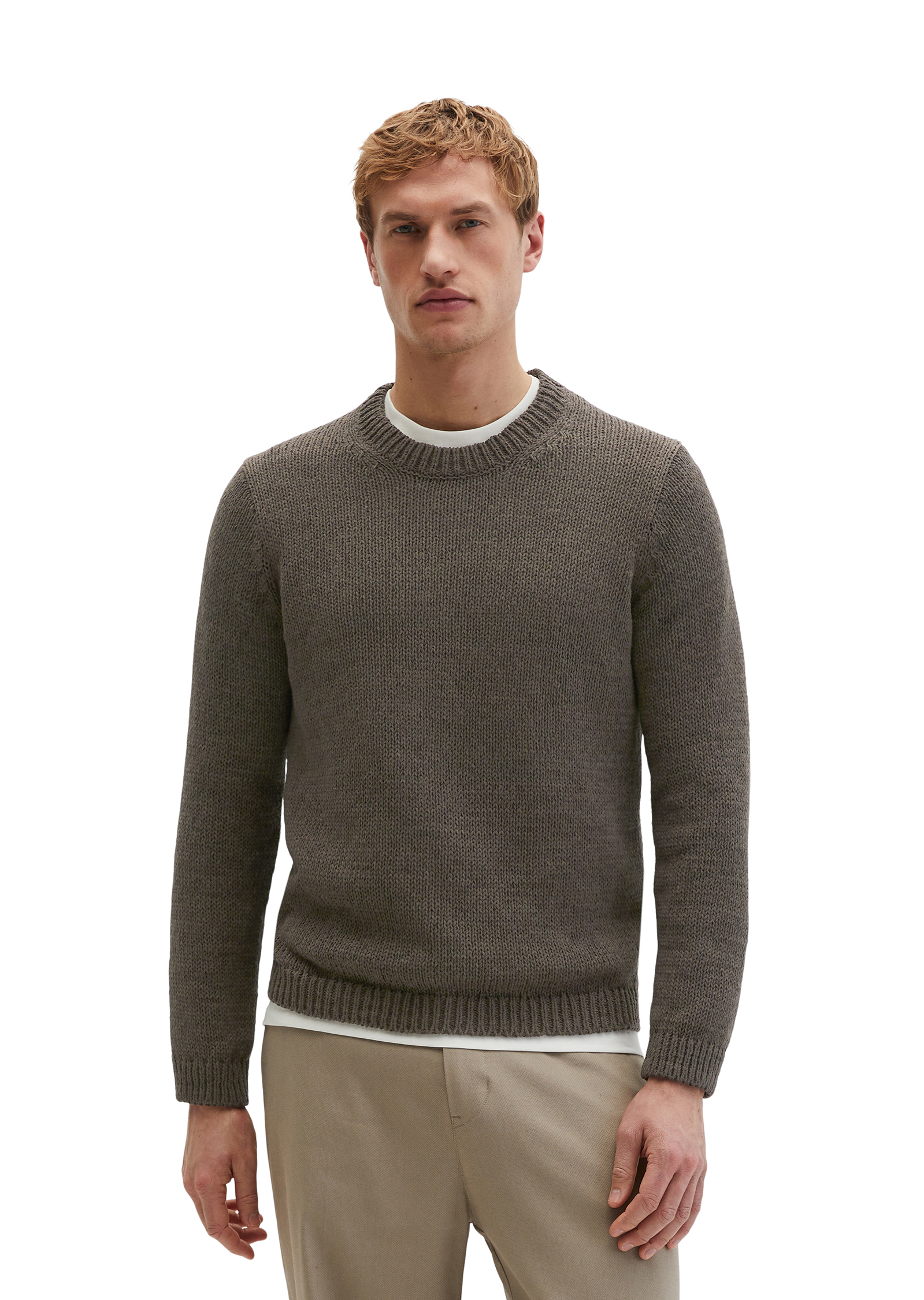 Pull-over regular en fil à bandelettes lâche, MARC O'POLO