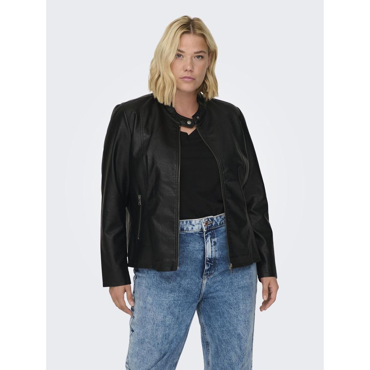 Veste noire best sale femme grande taille