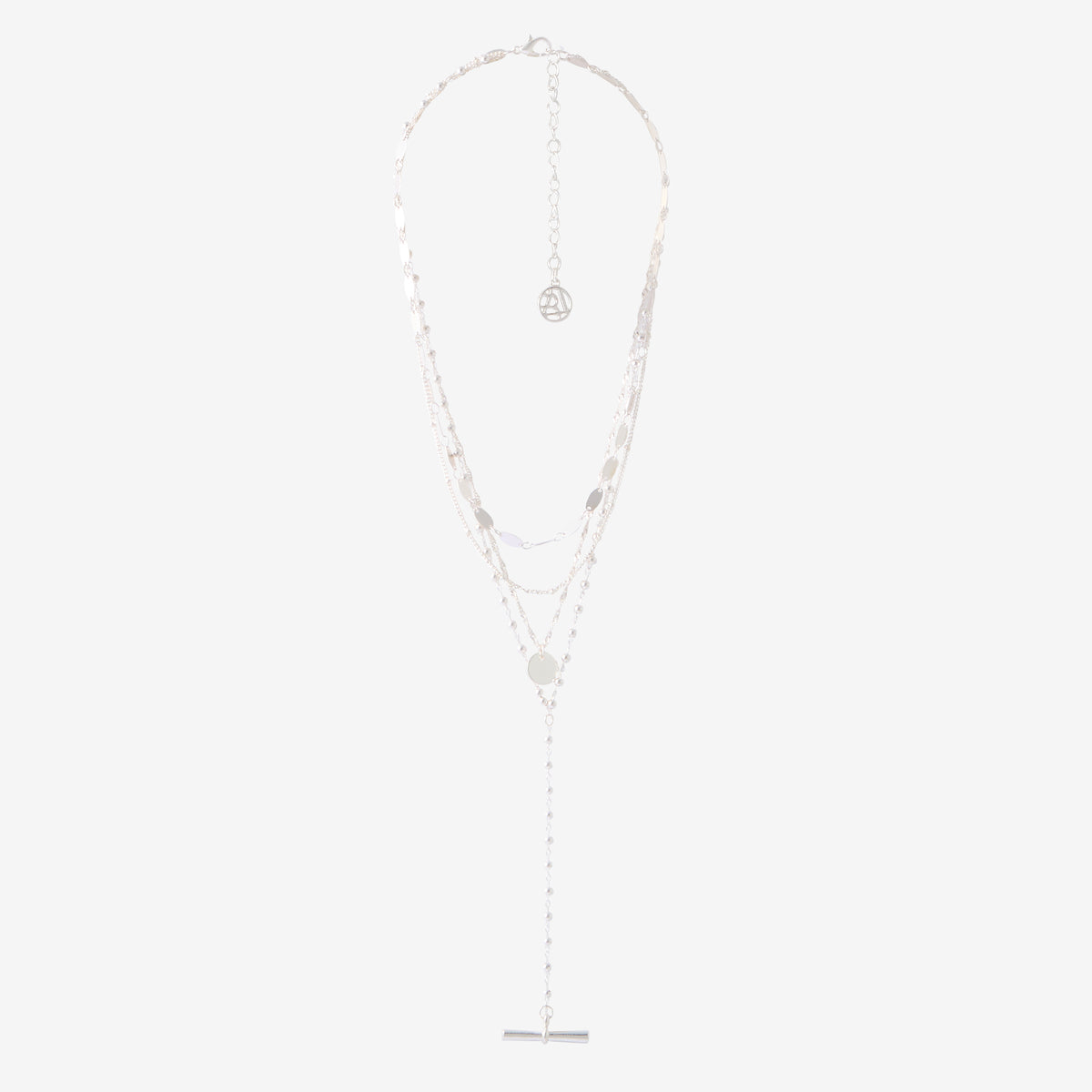 Collier 4 rangs en métal argenté, BALABOOSTE