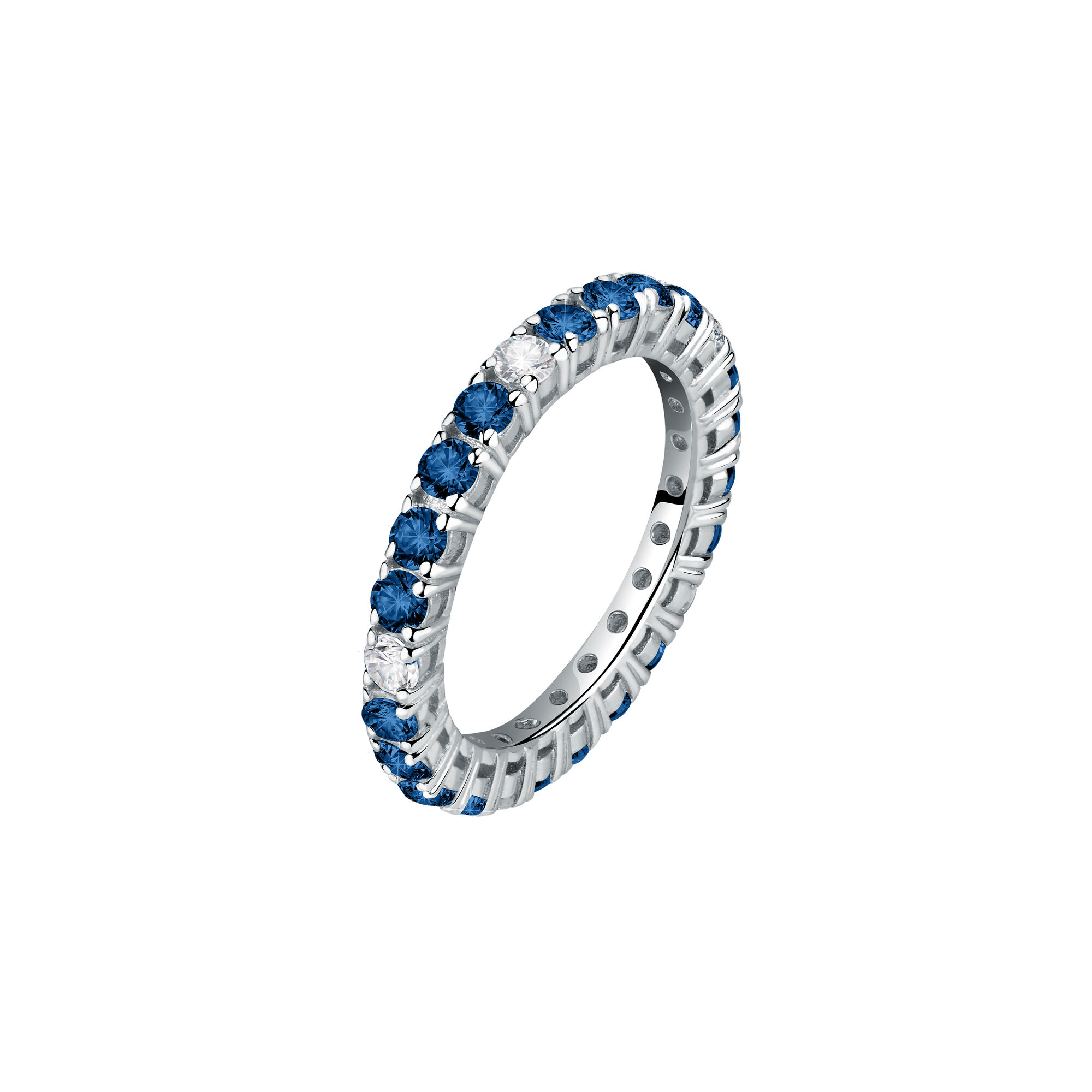 Bague en Argent 925%, Zircons TESORI, MORELLATO
