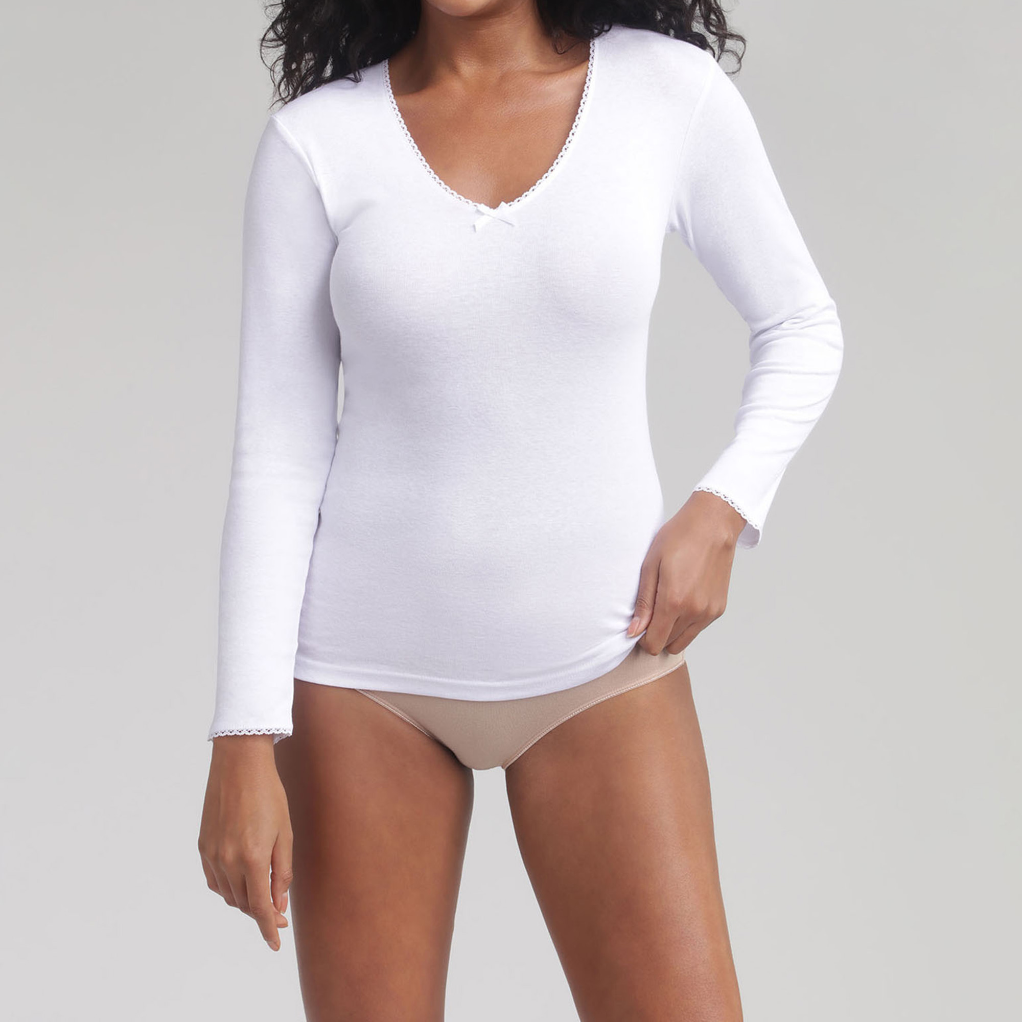 T-shirt manches longues Thermal Classic, PLAYTEX