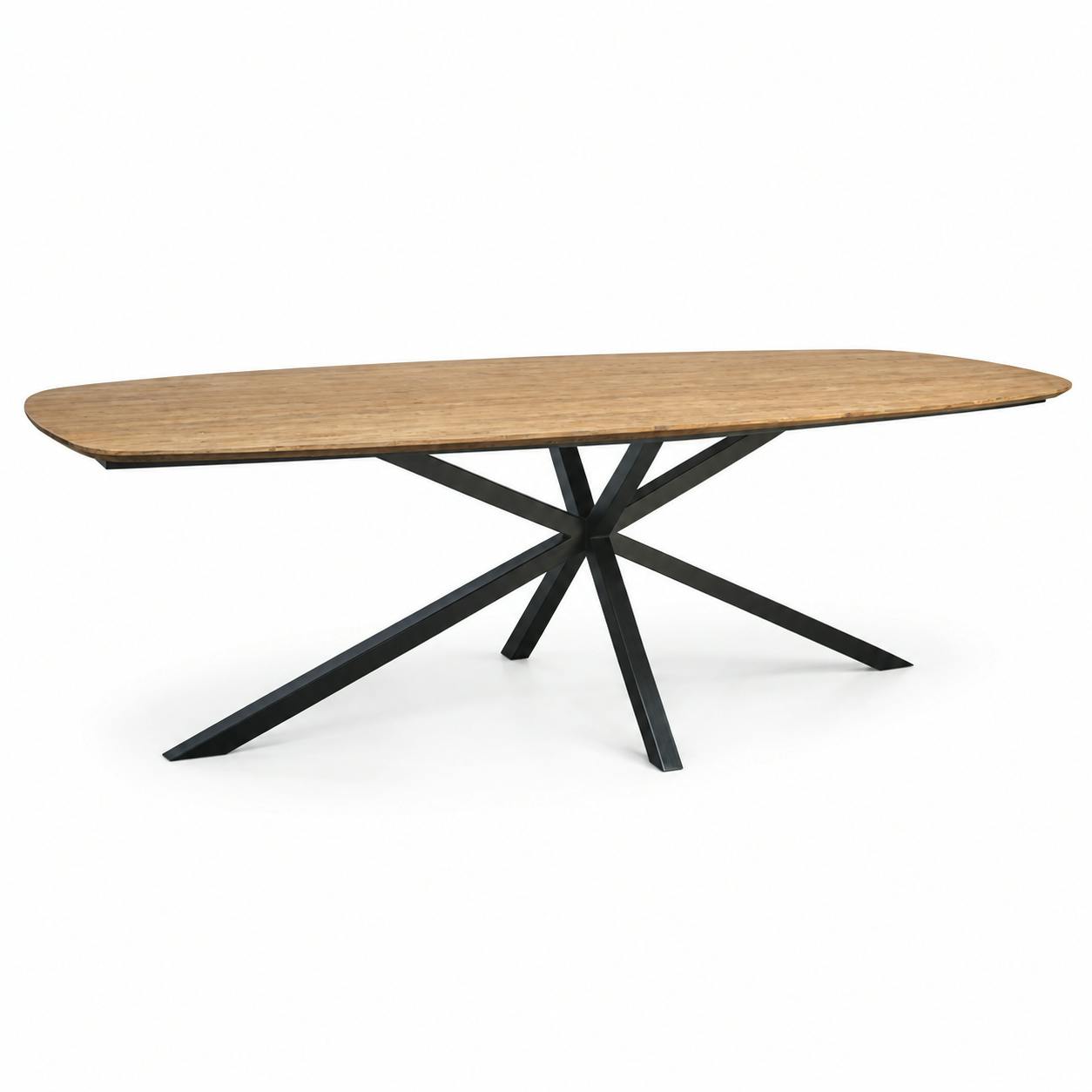 Grande table à manger en bois de teck recyclé 280 cm DEPOK, PIER IMPORT
