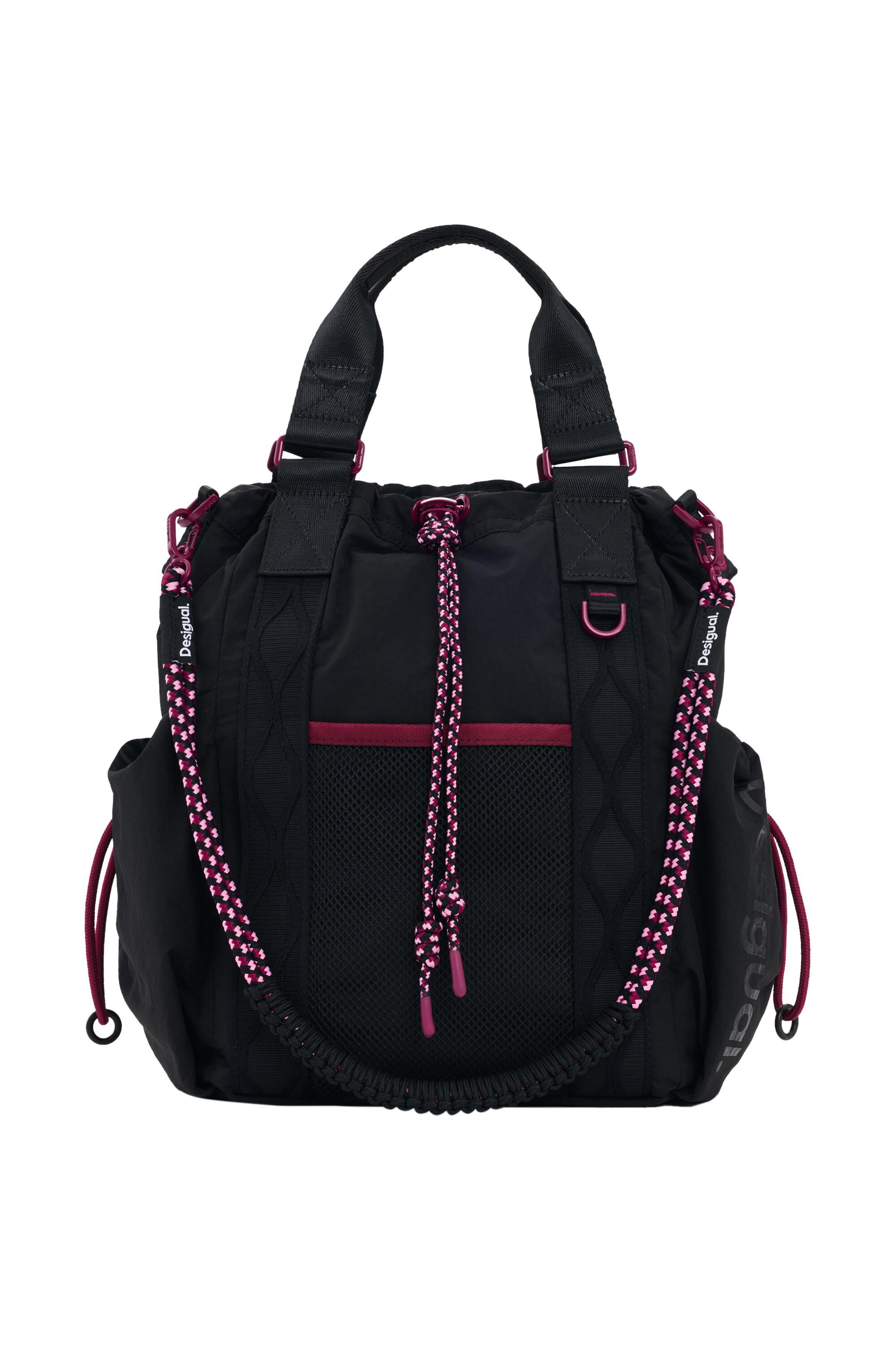Grand sac à dos multiposition en nylon, DESIGUAL