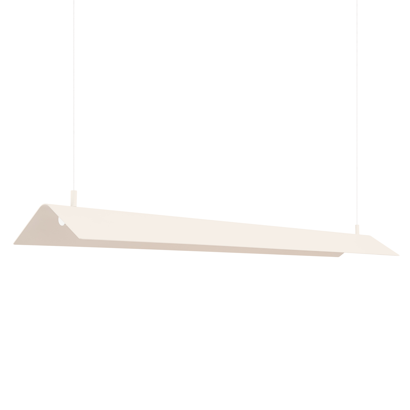 Suspension Acier Beige LED 1 Elva, EDEN