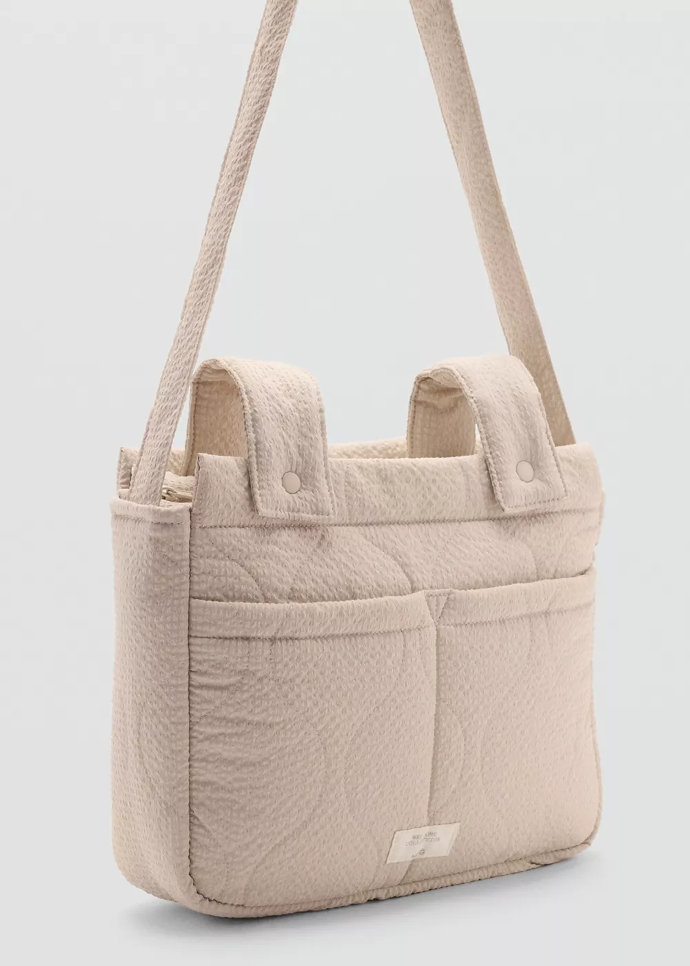 Sac maternité texturé, MANGO BABY