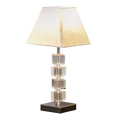 Lampe style cristal design contemporain HOMCOM
