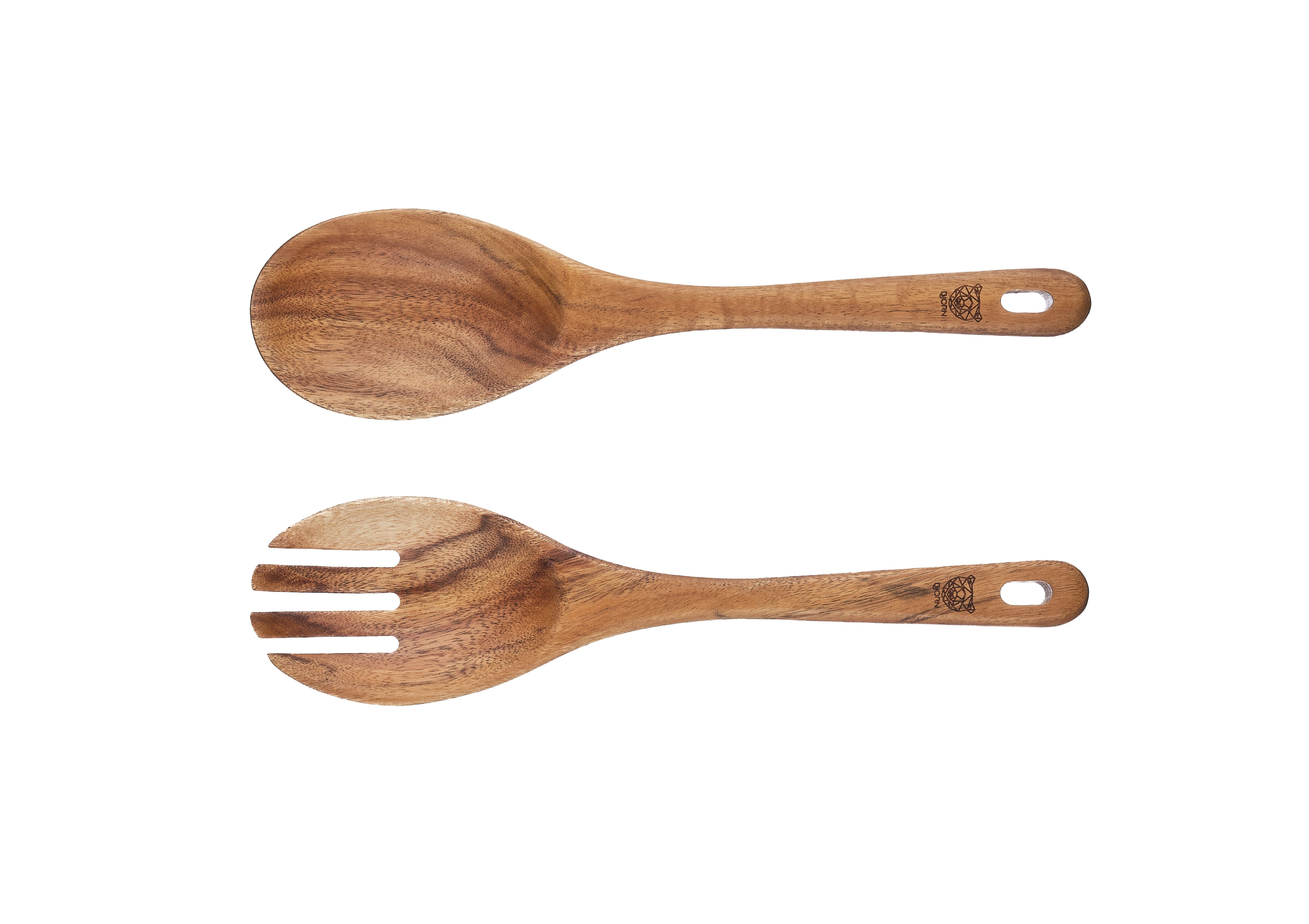 Lot de 2 couverts à salade en bois, ESKIL, BJORN