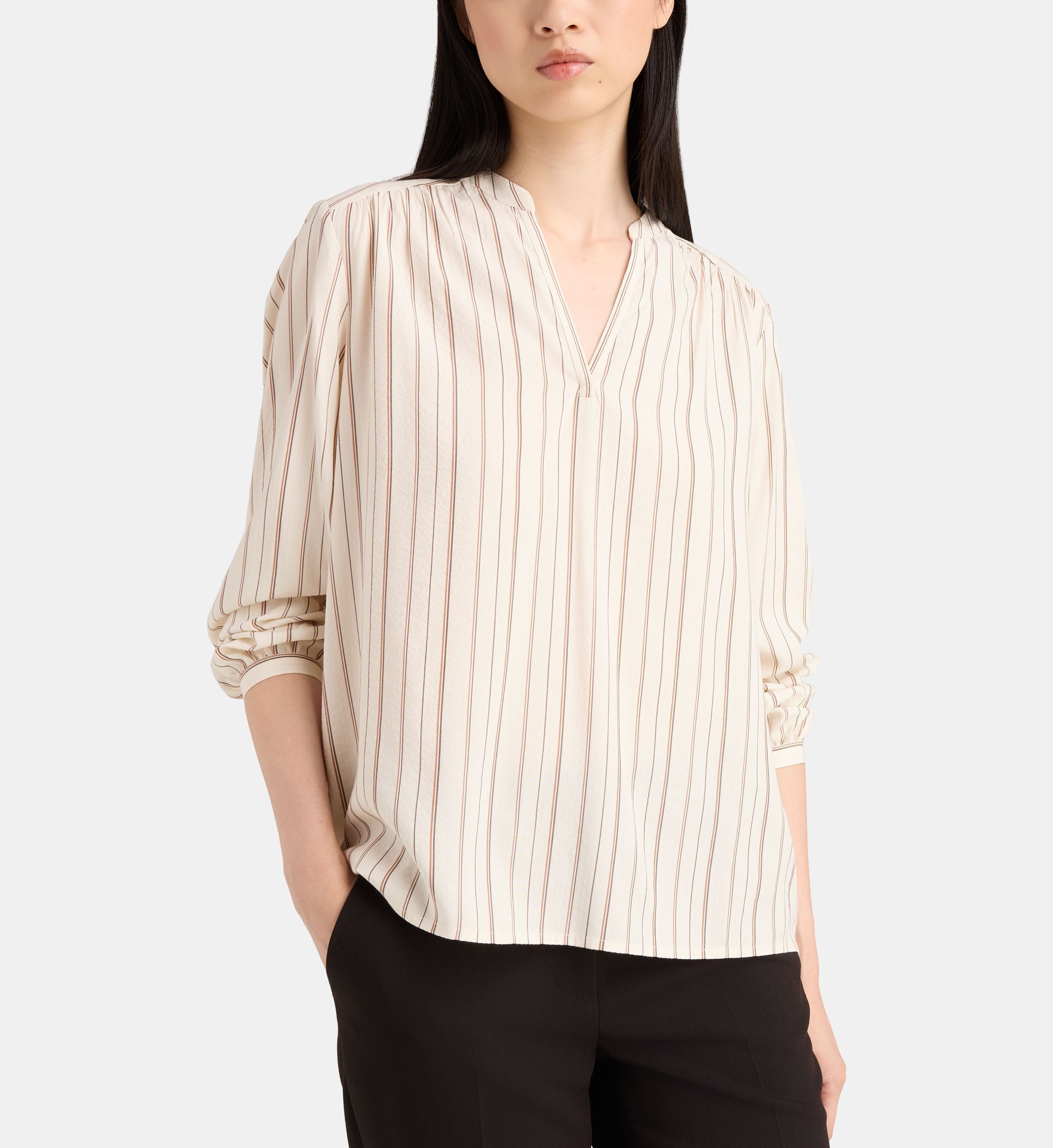 Blouse odrien à rayures, JODHPUR