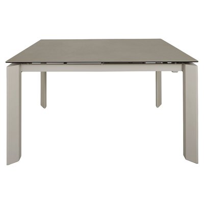 Table céramique avec allonge Concrete, 140 cm ou 160 cm ZAGO