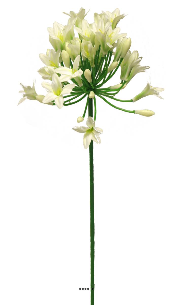 Agapanthe artificielle en tige H75cm,, ARTIFICIELLES