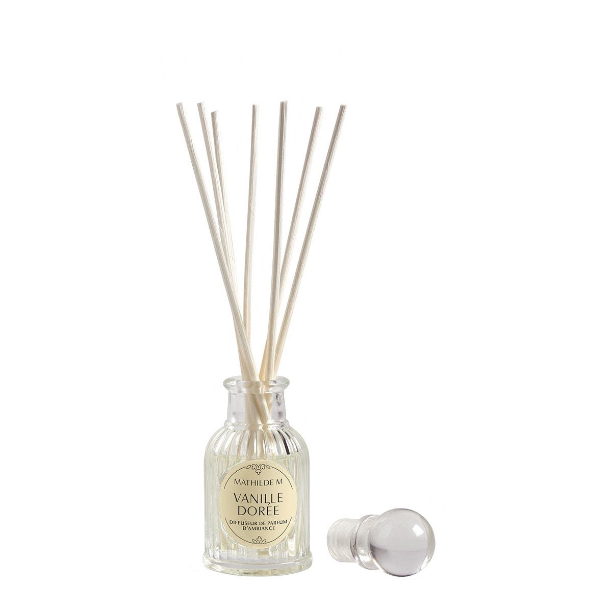 Diffuseur de parfum d'ambiance Vanille Dorée, MATHILDE M
