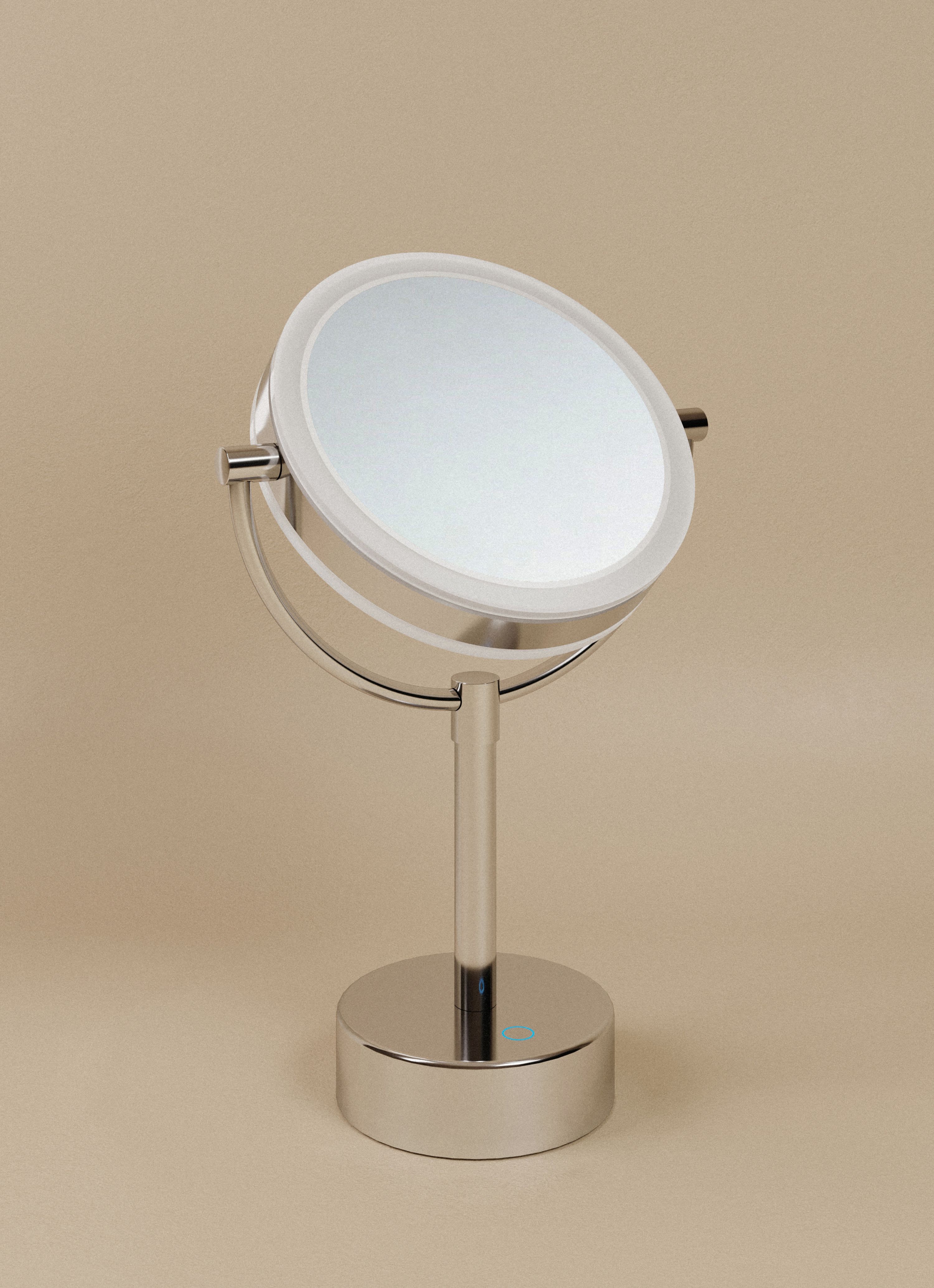 Miroir Grossissant À Poser Basculant Avec Éclairage Led Réglable (x5) x5 ESSENTIALS, COSMIC