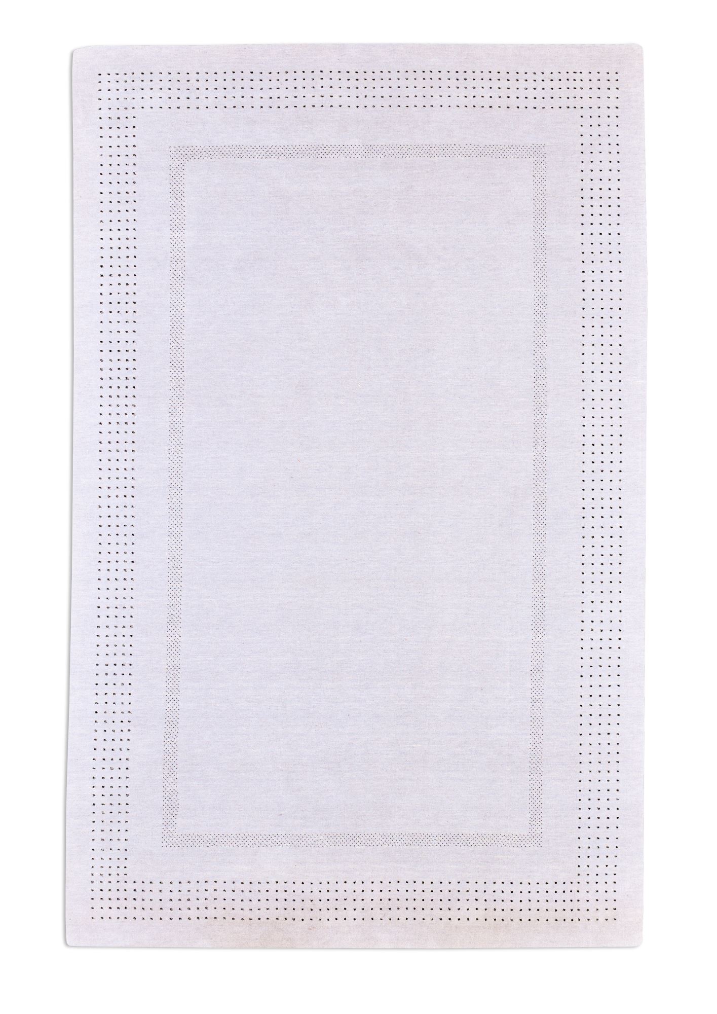 Tapis salon Sao tufté main laine mélangée, THEKO