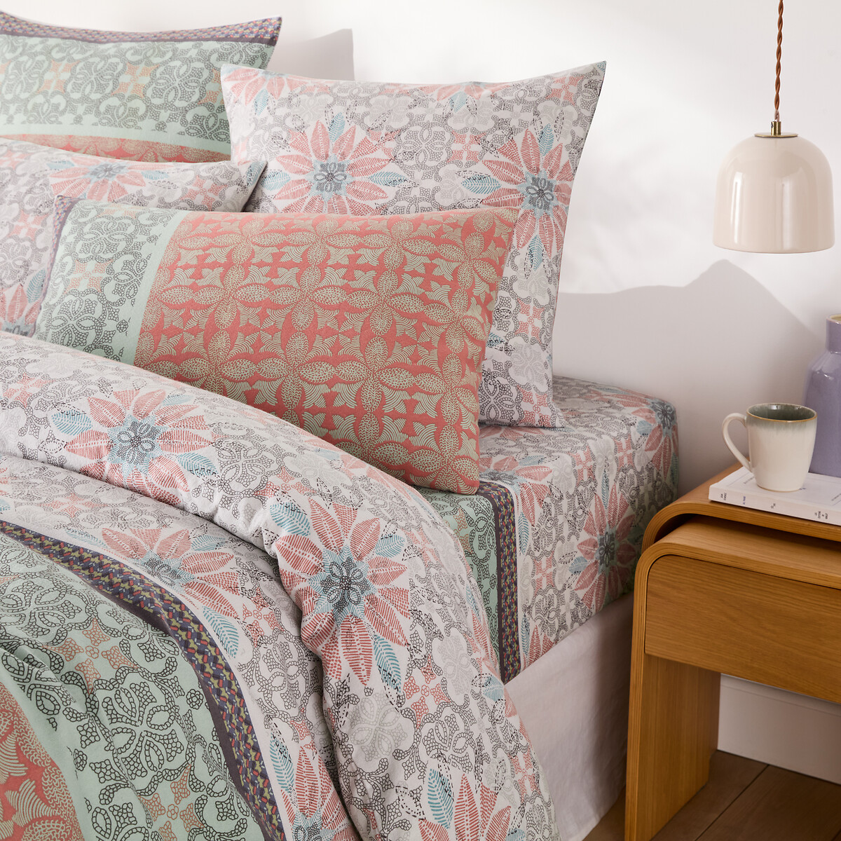 Bergame Brushed Cotton Duvet Cover, SO'HOME
