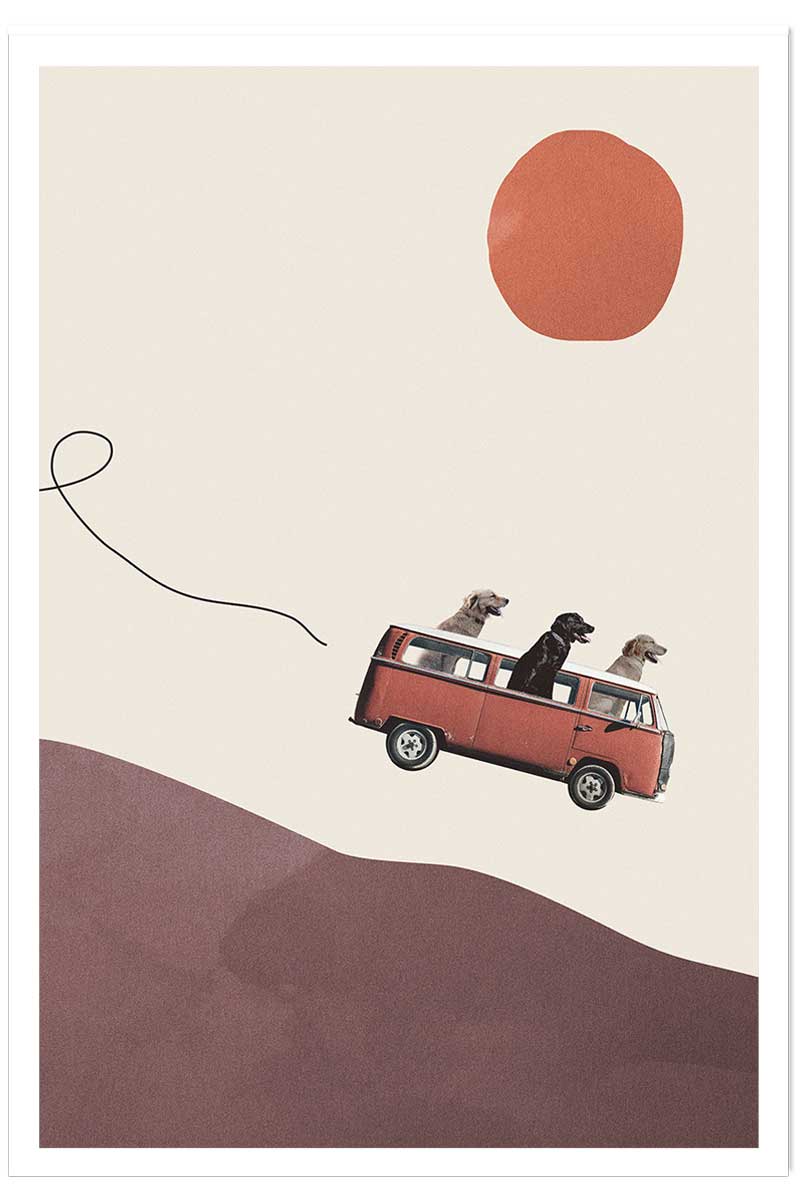 Affiche enfant aventurier, HEXOA