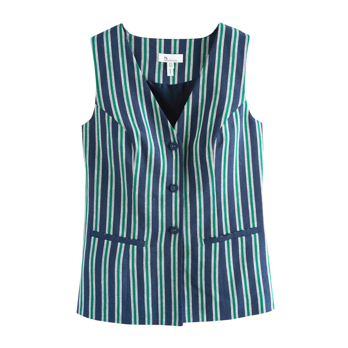 Gilet en lin mélangé n. premium, NEXT