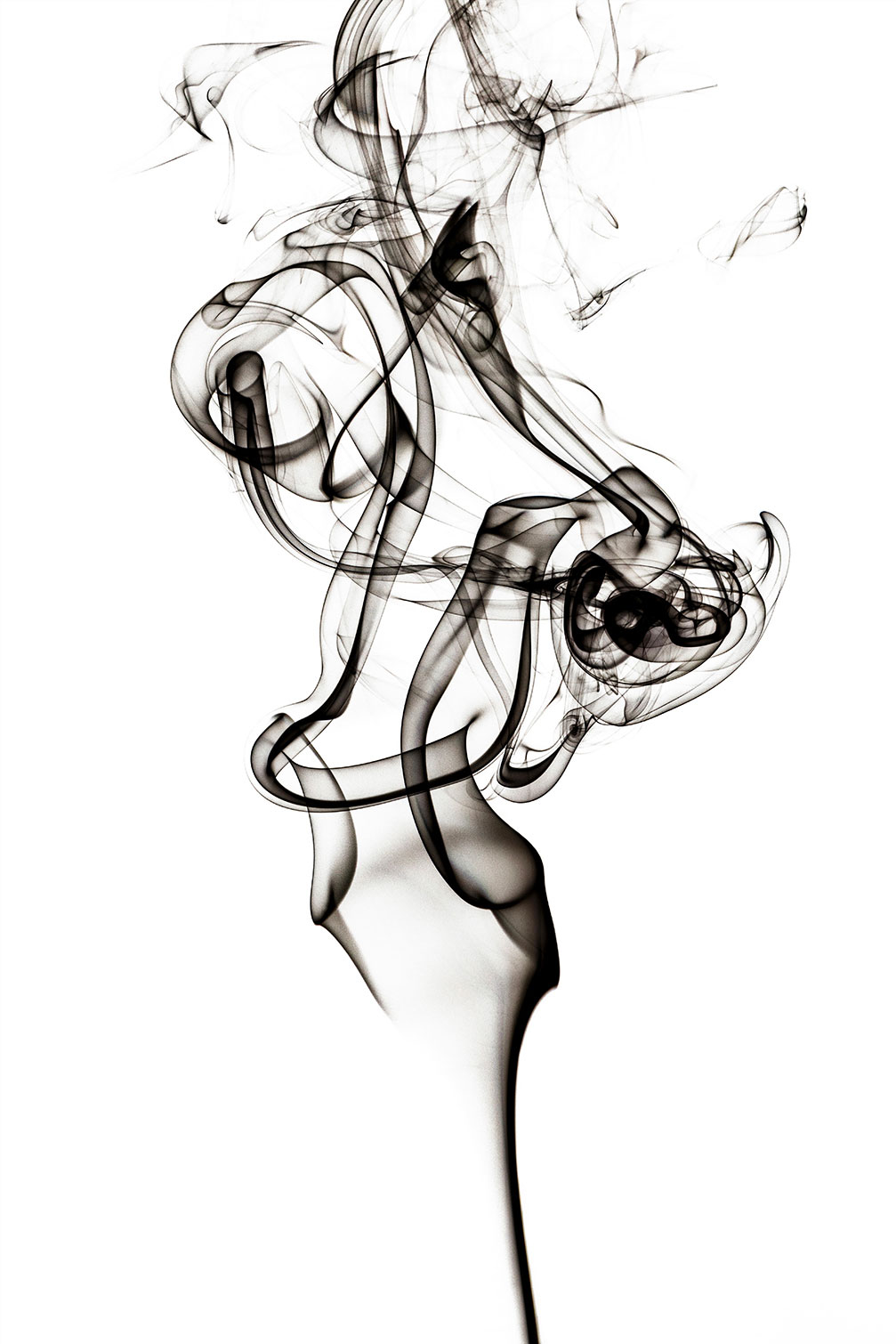Tableau black smoke the dancer, HEXOA
