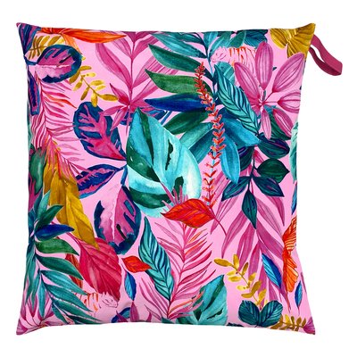 Psychedelic Jungle Outdoor Floor Cushion 70x70cm SO'HOME