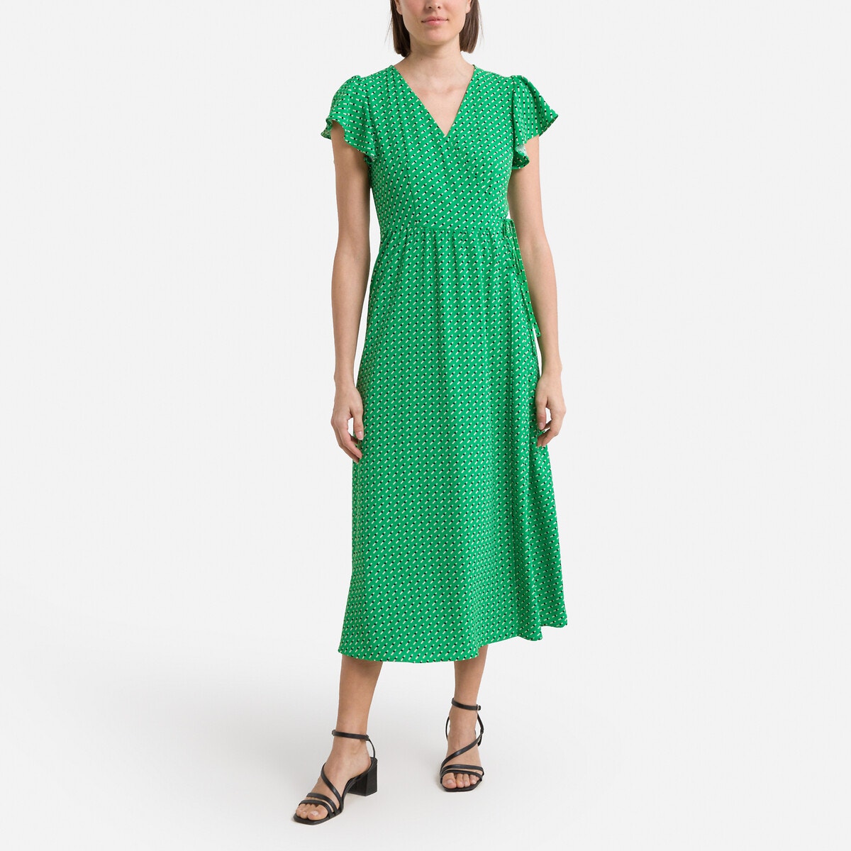 Robe verte la online redoute