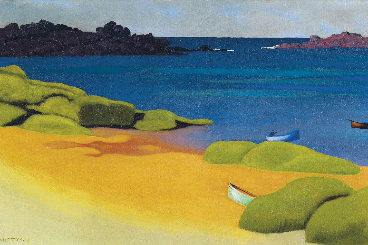 Tableau d'art classique Baie de Trégastel - Felix Vallotton, HEXOA