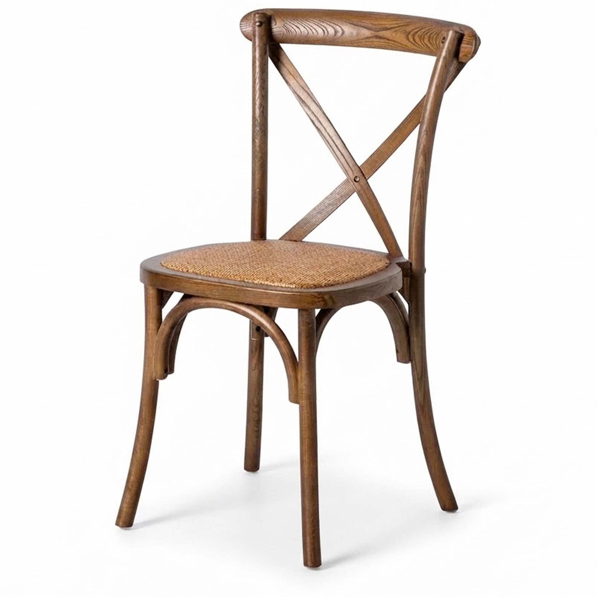 Chaise bistrot en bois d'orme 50x44.5x89cm, WADIGA