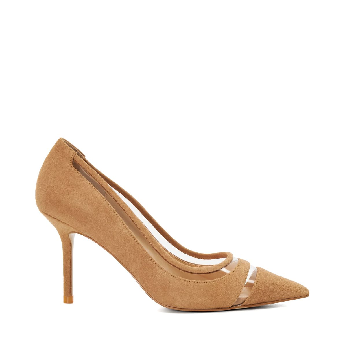 Escarpin daim outlet marron