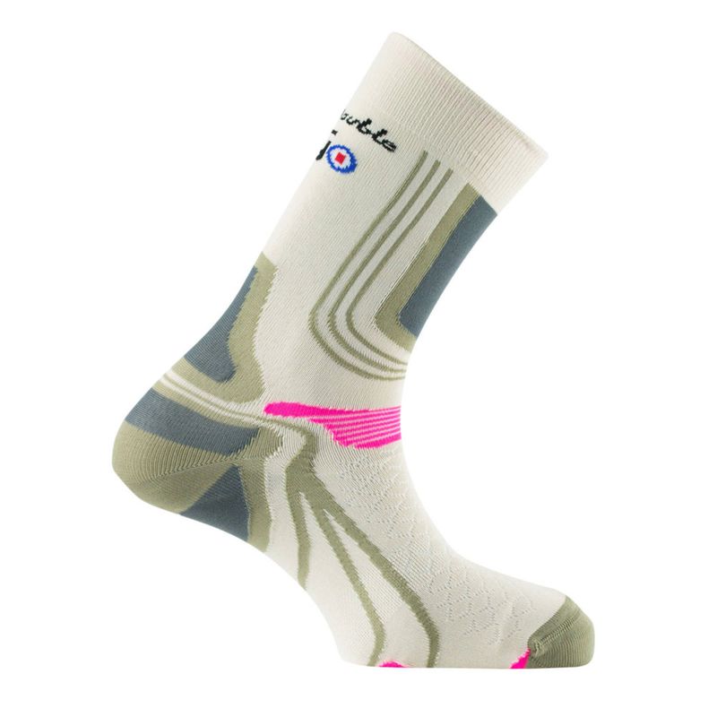 Chaussette double online peau decathlon