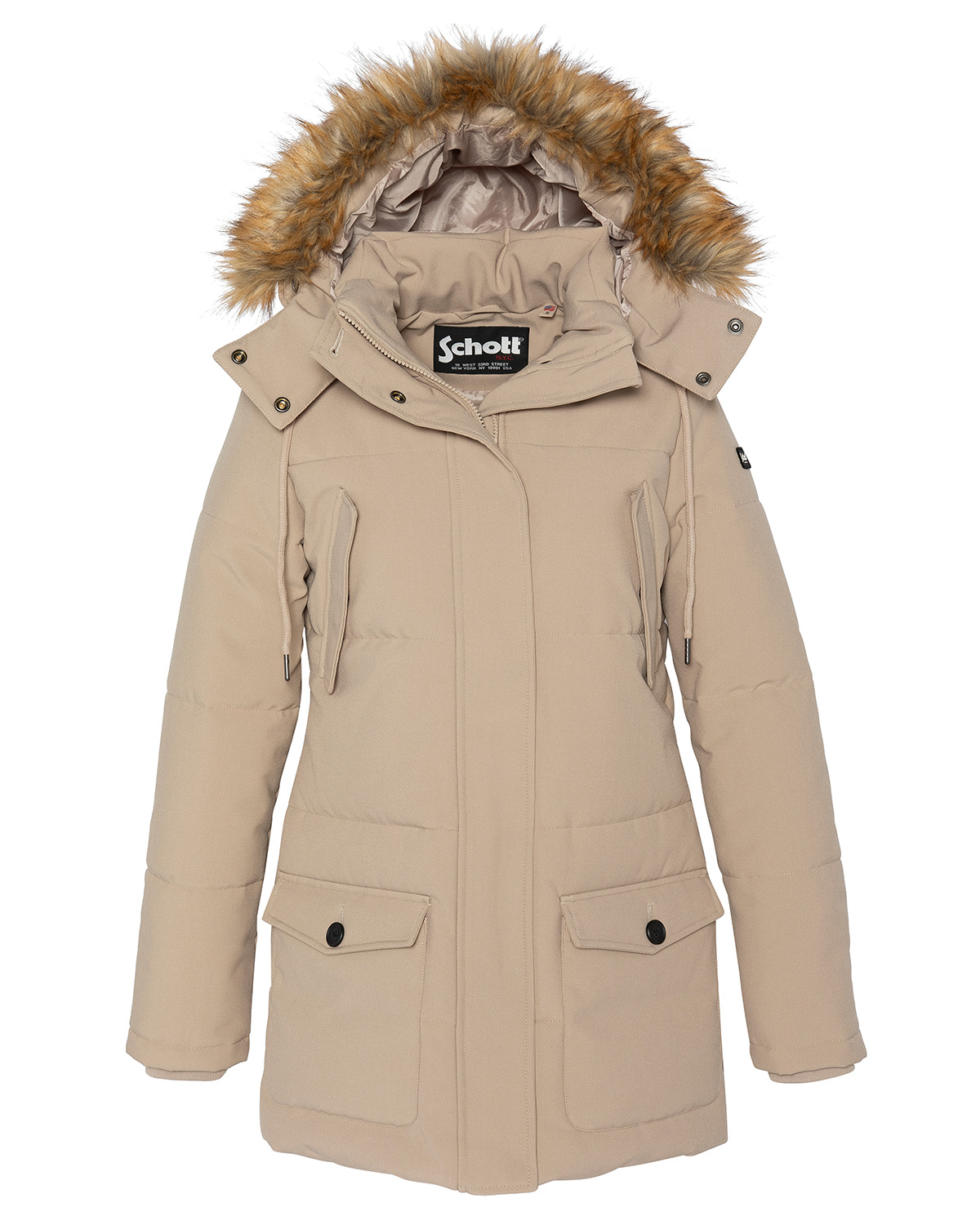 Parka à capuche, SCHOTT