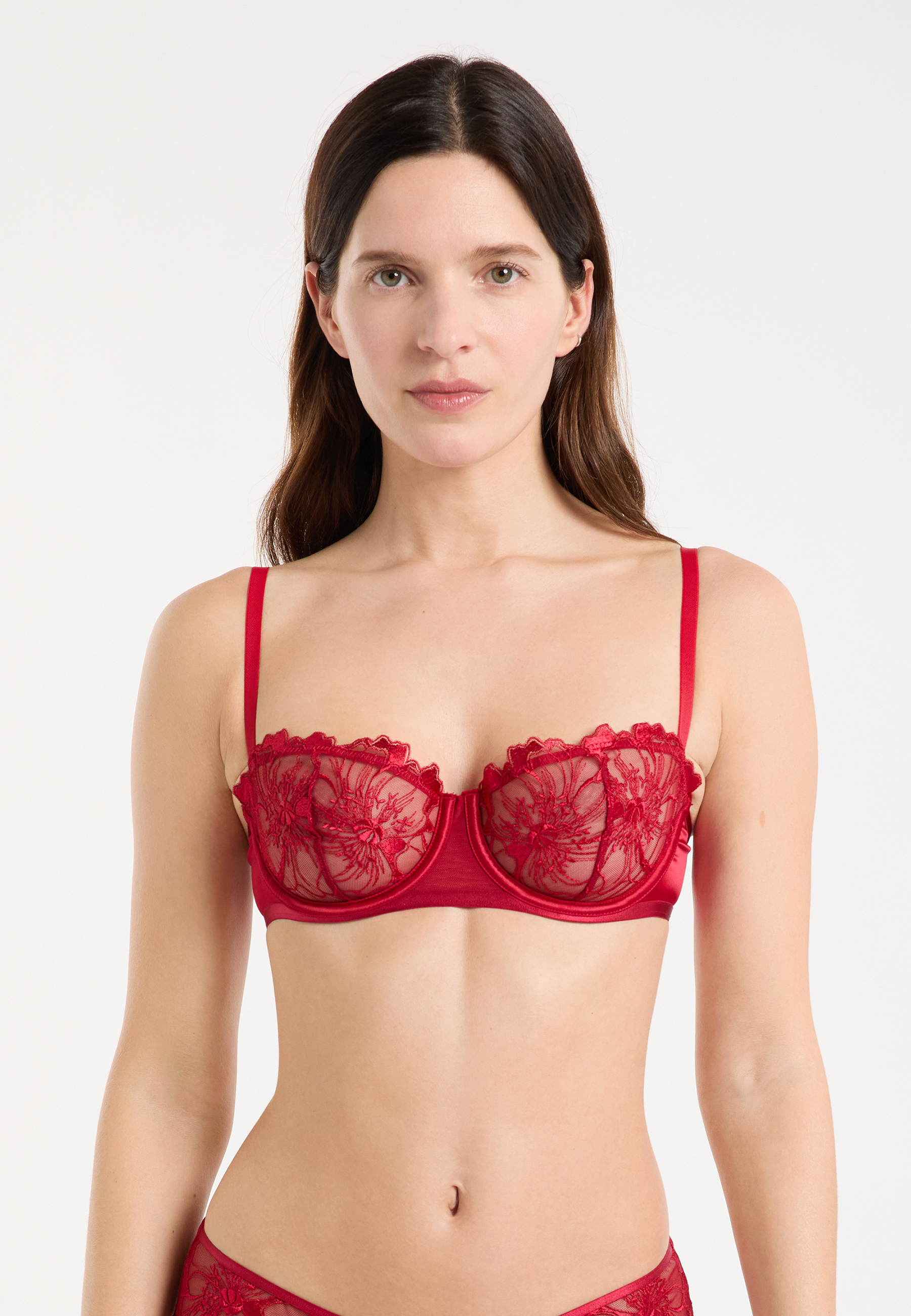 Soutien-gorge N.9 - Balconnet brodé AMARYLLIS, ETAM