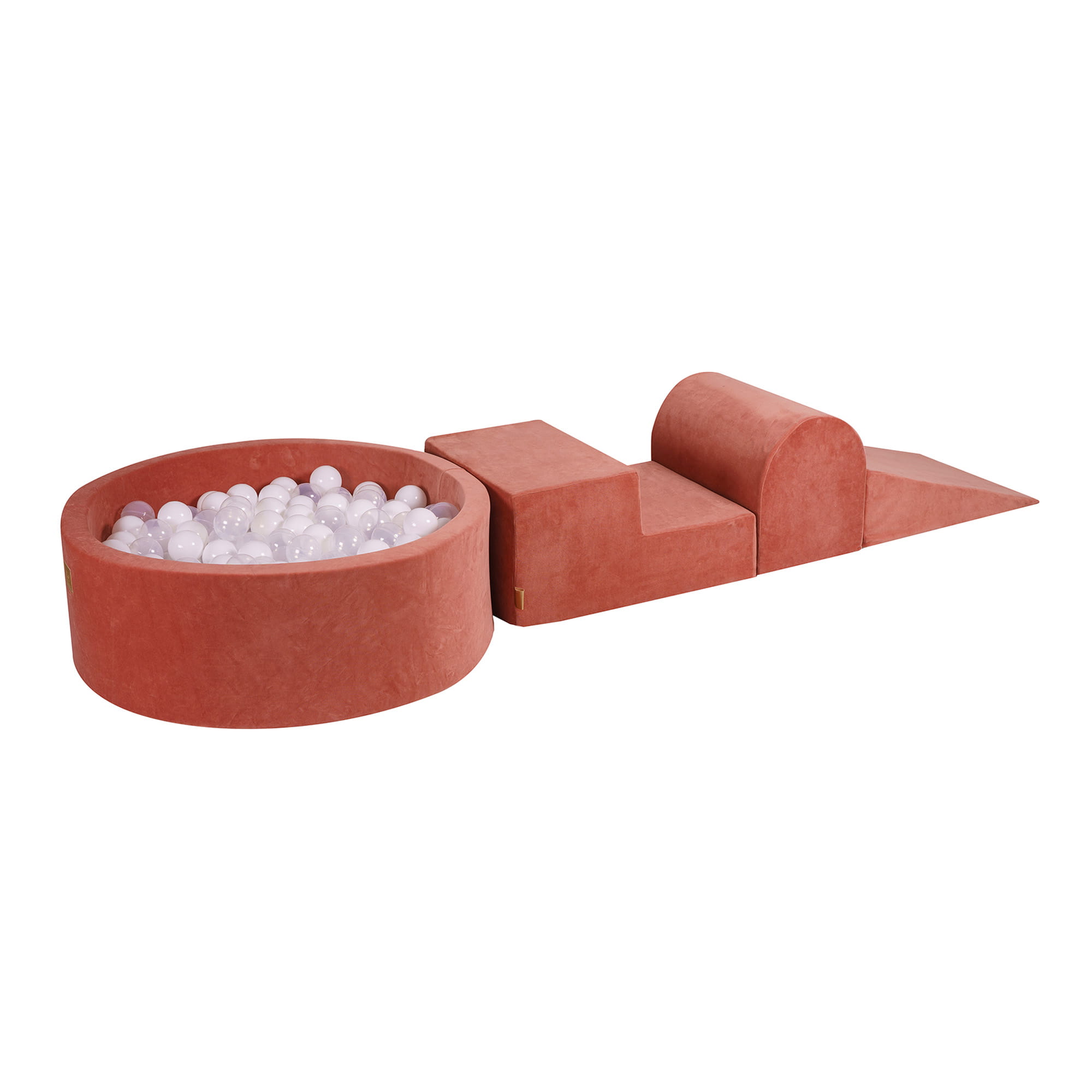 Aire De Jeux en Mousse avec Piscine à Balles, VELOURS, MEOW BABY