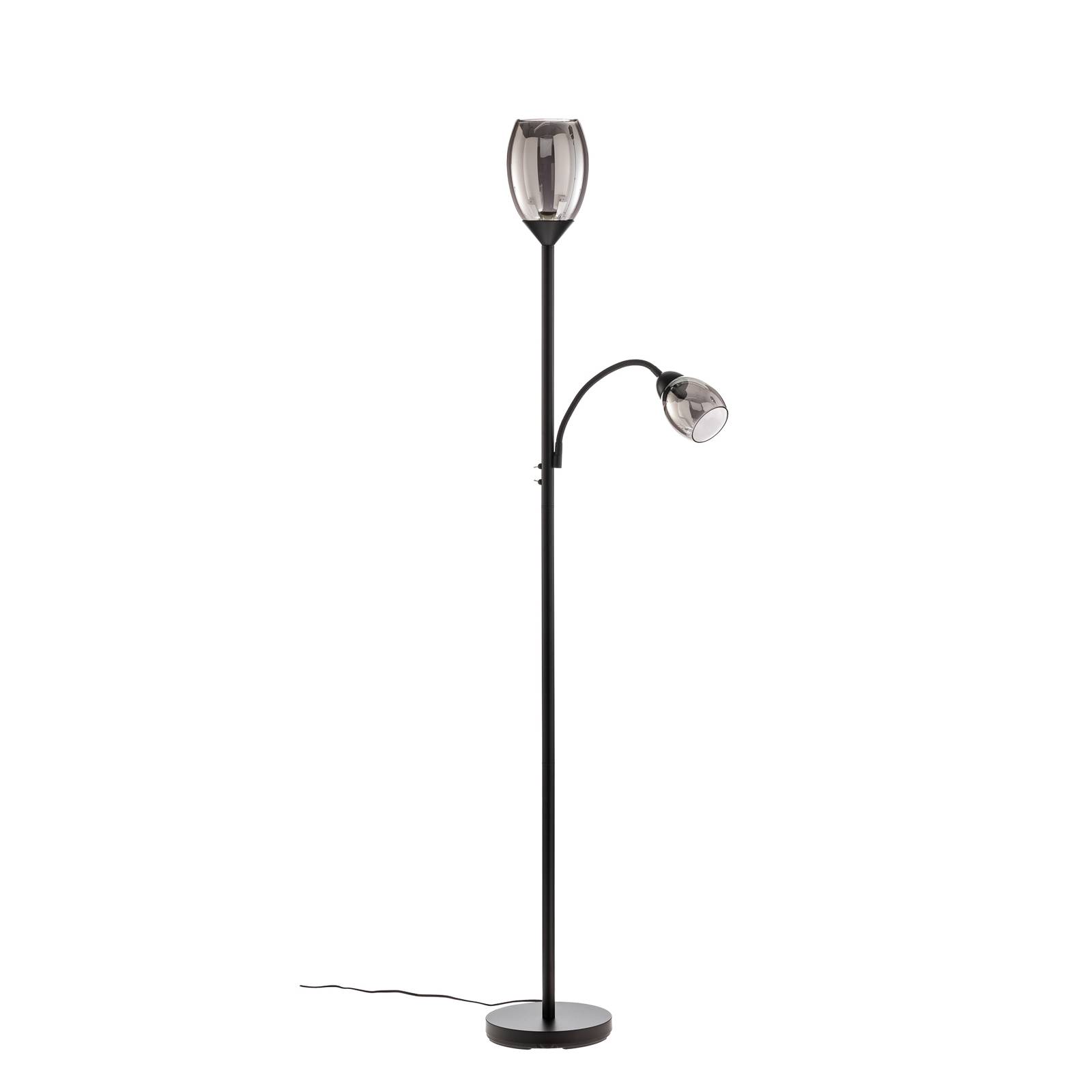 Lampadaire en métal moderne, Irmino, LINDBY