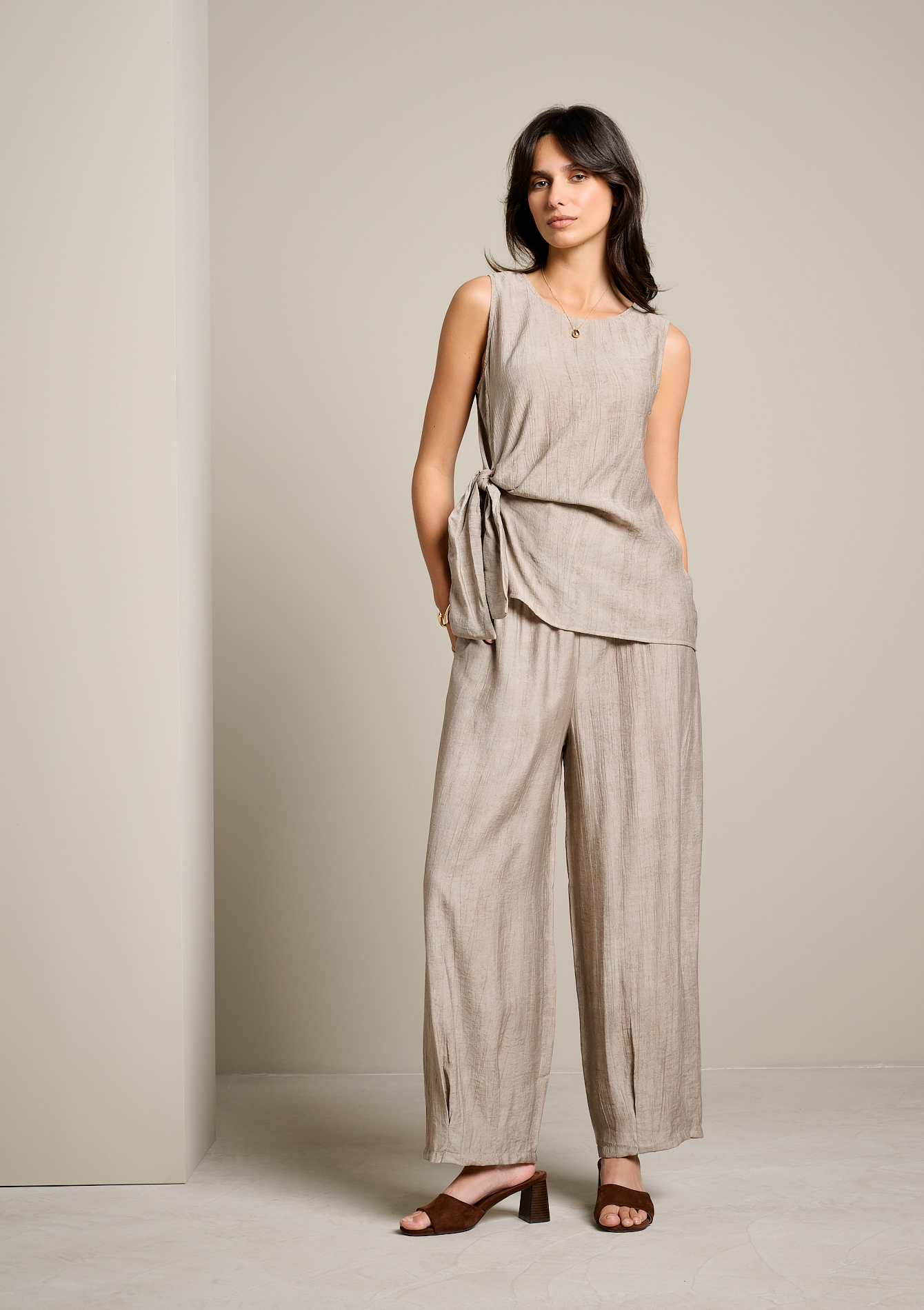 Pantalon barrel fluide, LOLALIZA