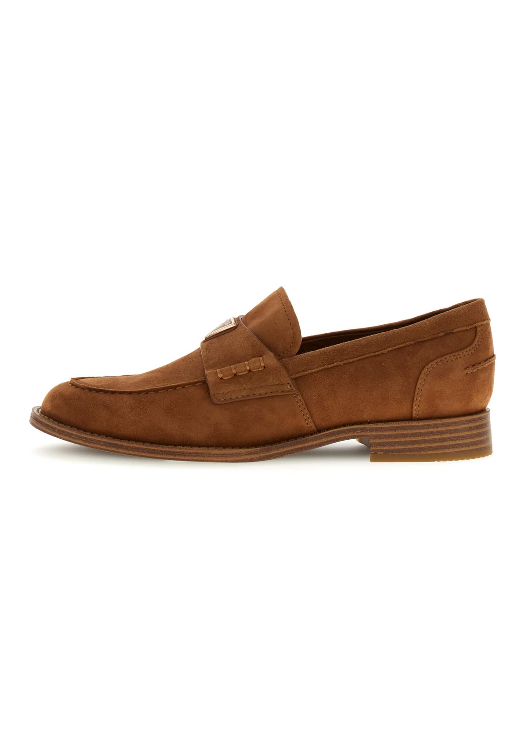 Mocassin En Cuir Véritable Beliso, GUESS