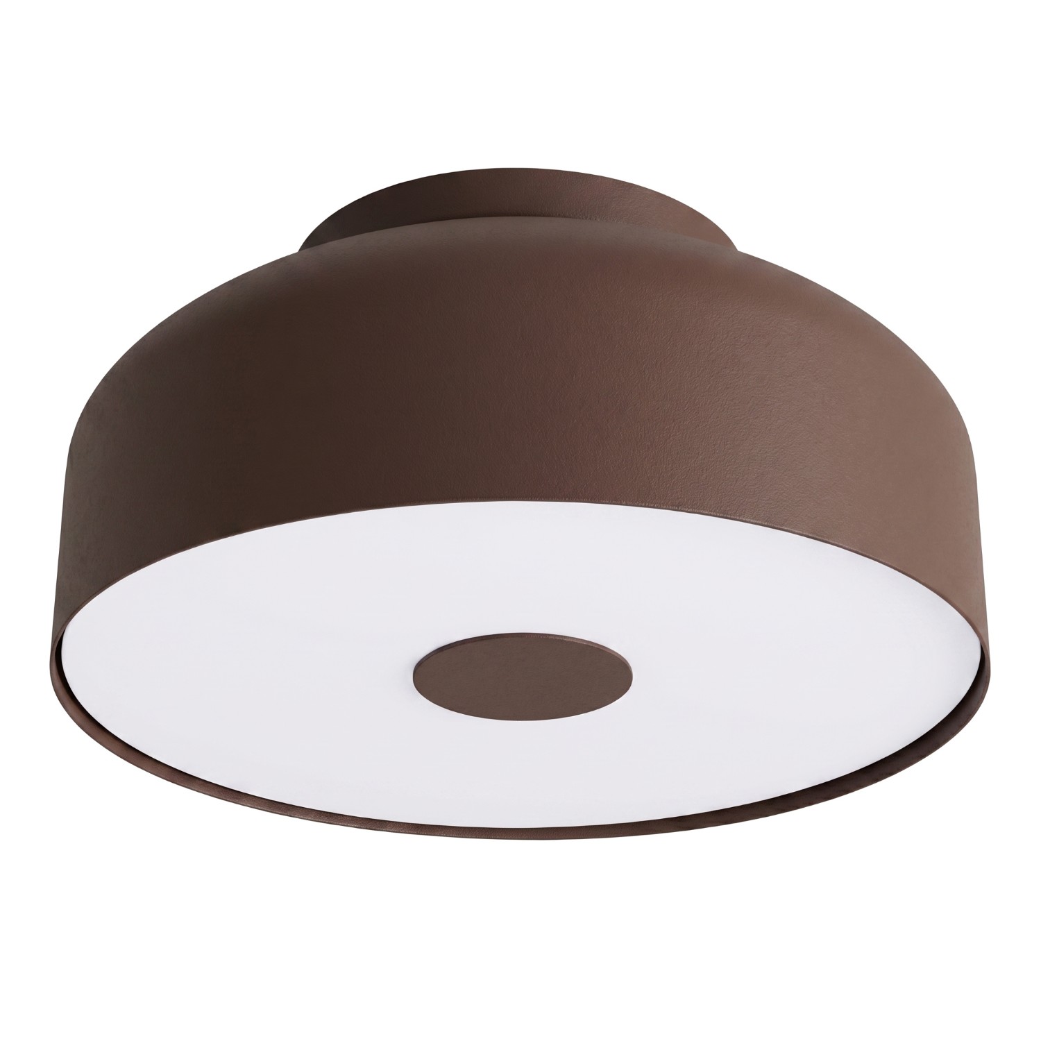 Plafonnier Acier Marron E27 4 OMIQ, EDEN