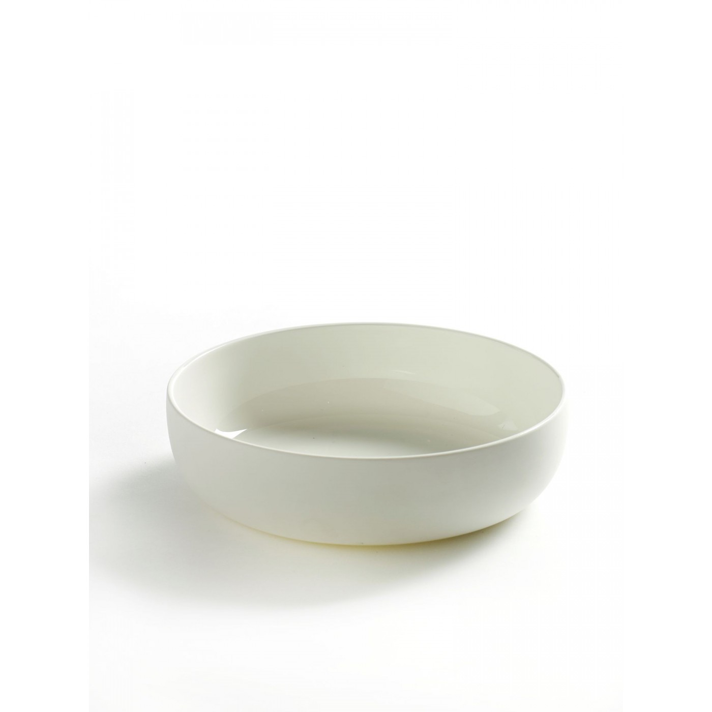 Assiette Creuse Blanche S Diam 16 Base, SERAX