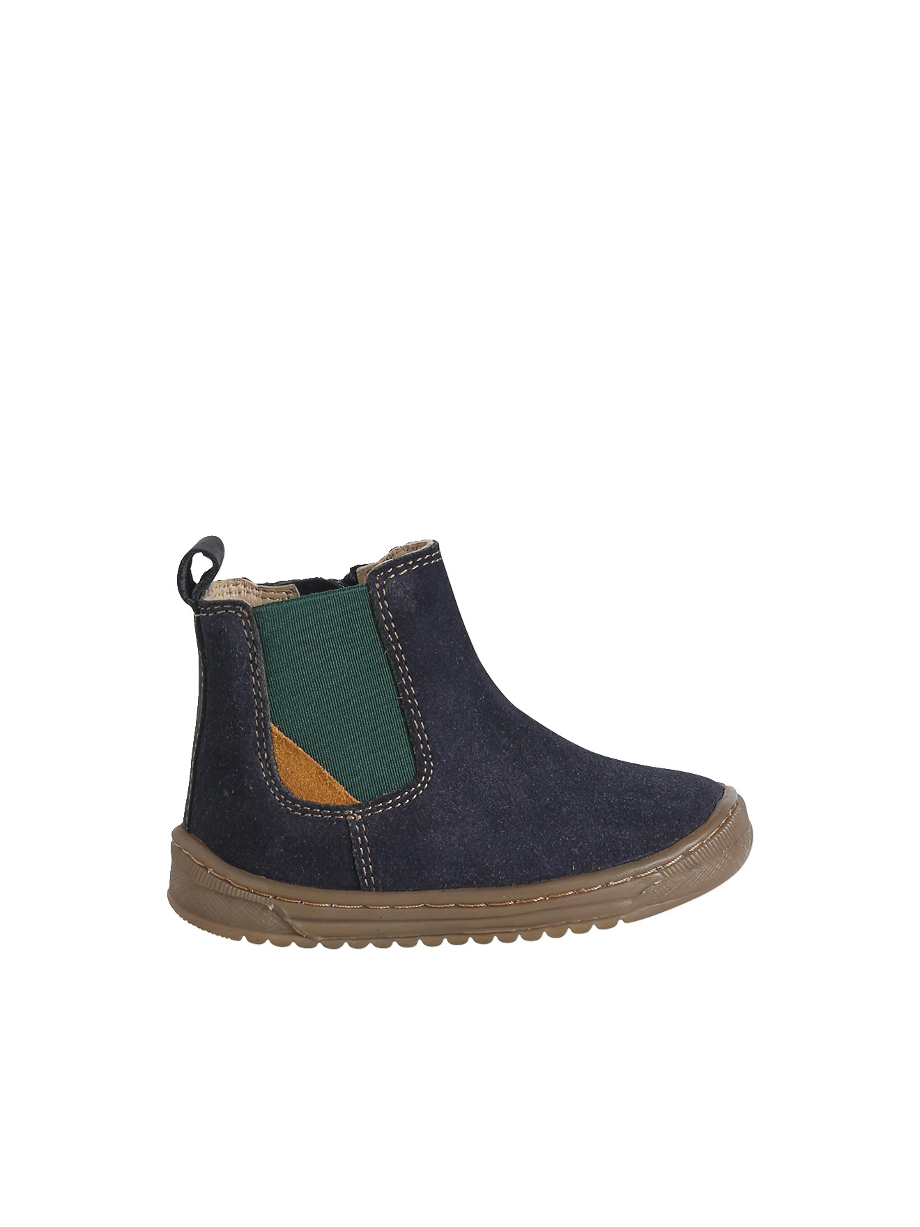 Chaussures premiers pas boots cuir, VERTBAUDET