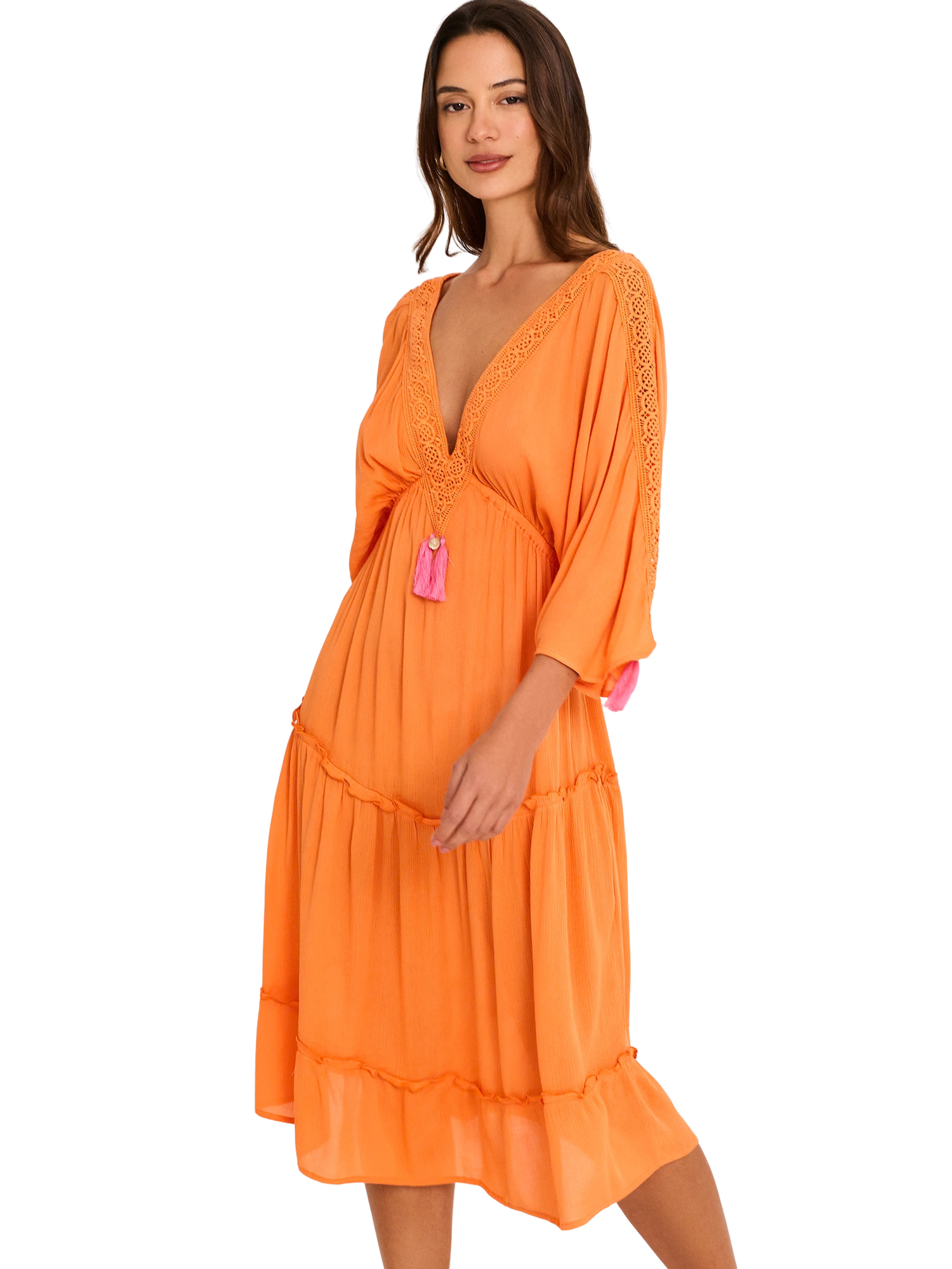 Robe mi-longue de plage BIKINI BAY, SELMARK MARE