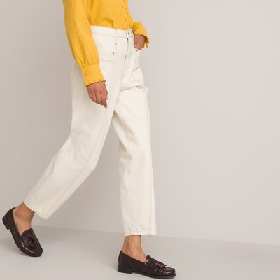 High Waist Mom Jeans, Length 28" LA REDOUTE COLLECTIONS