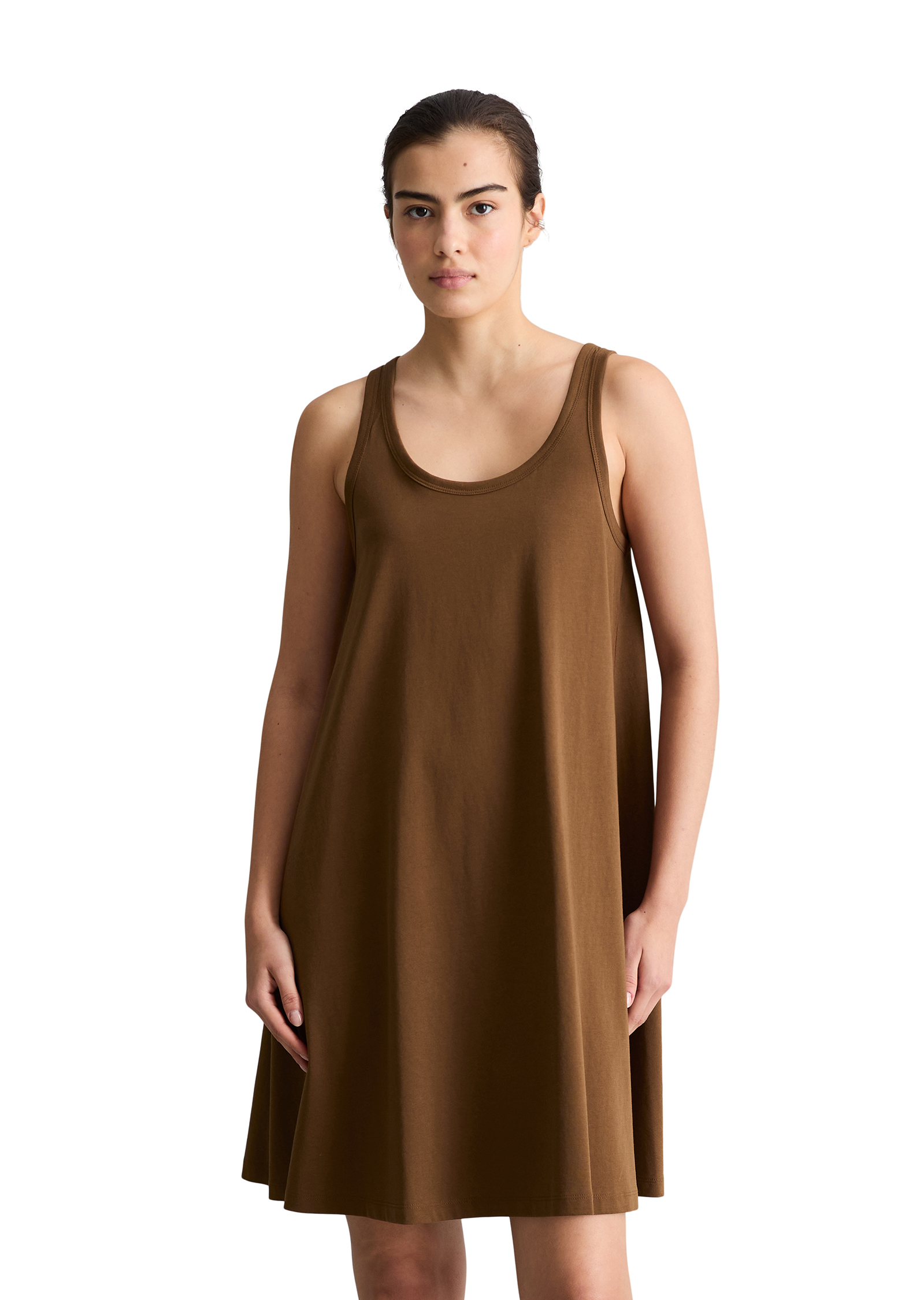 Robe en jersey sans manches DfC A-Shape en coton organique, MARC O’POLO DENIM