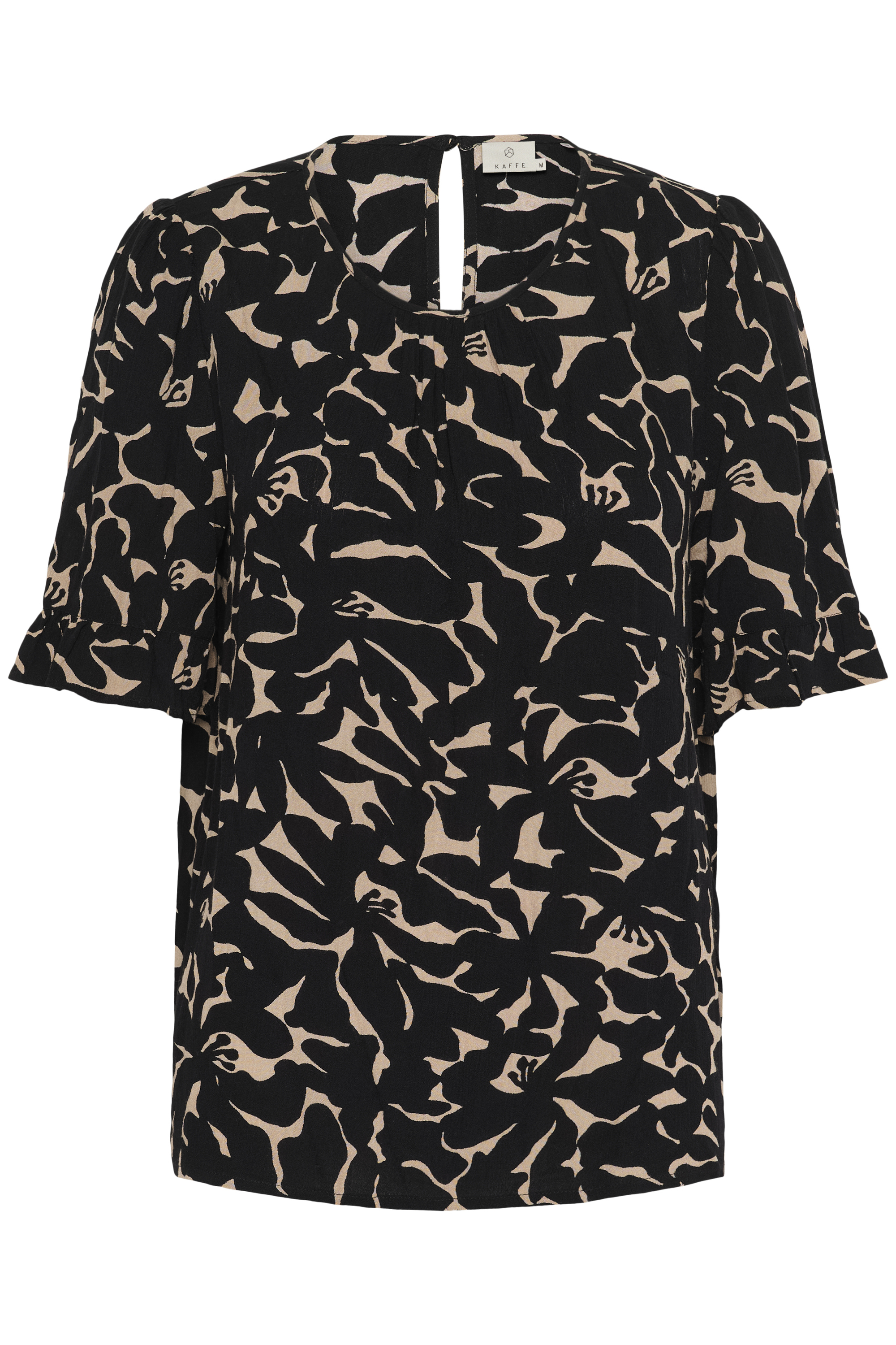 Blouse with short sleeve, KAFFE