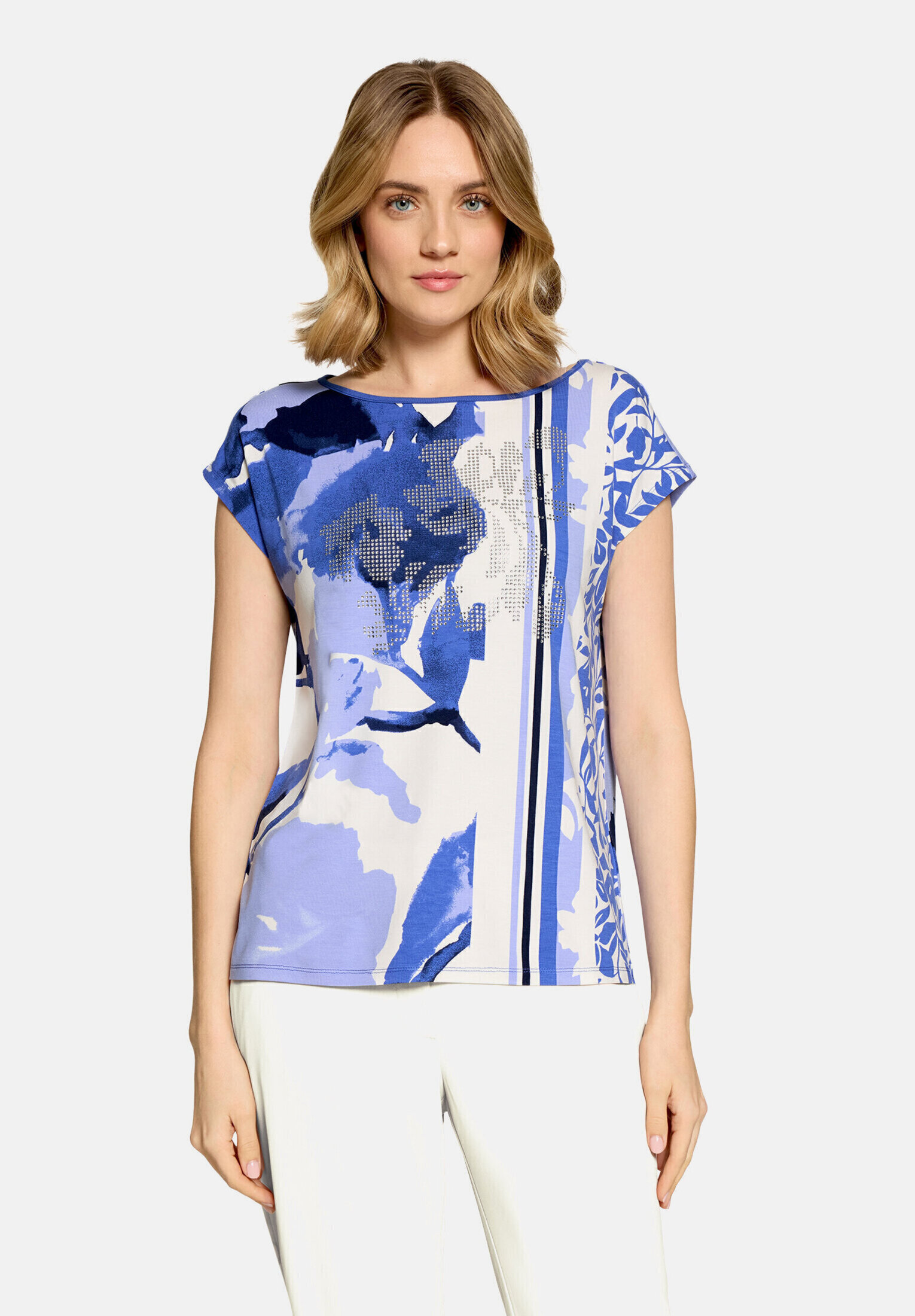 Haut casual à impression, BETTY BARCLAY