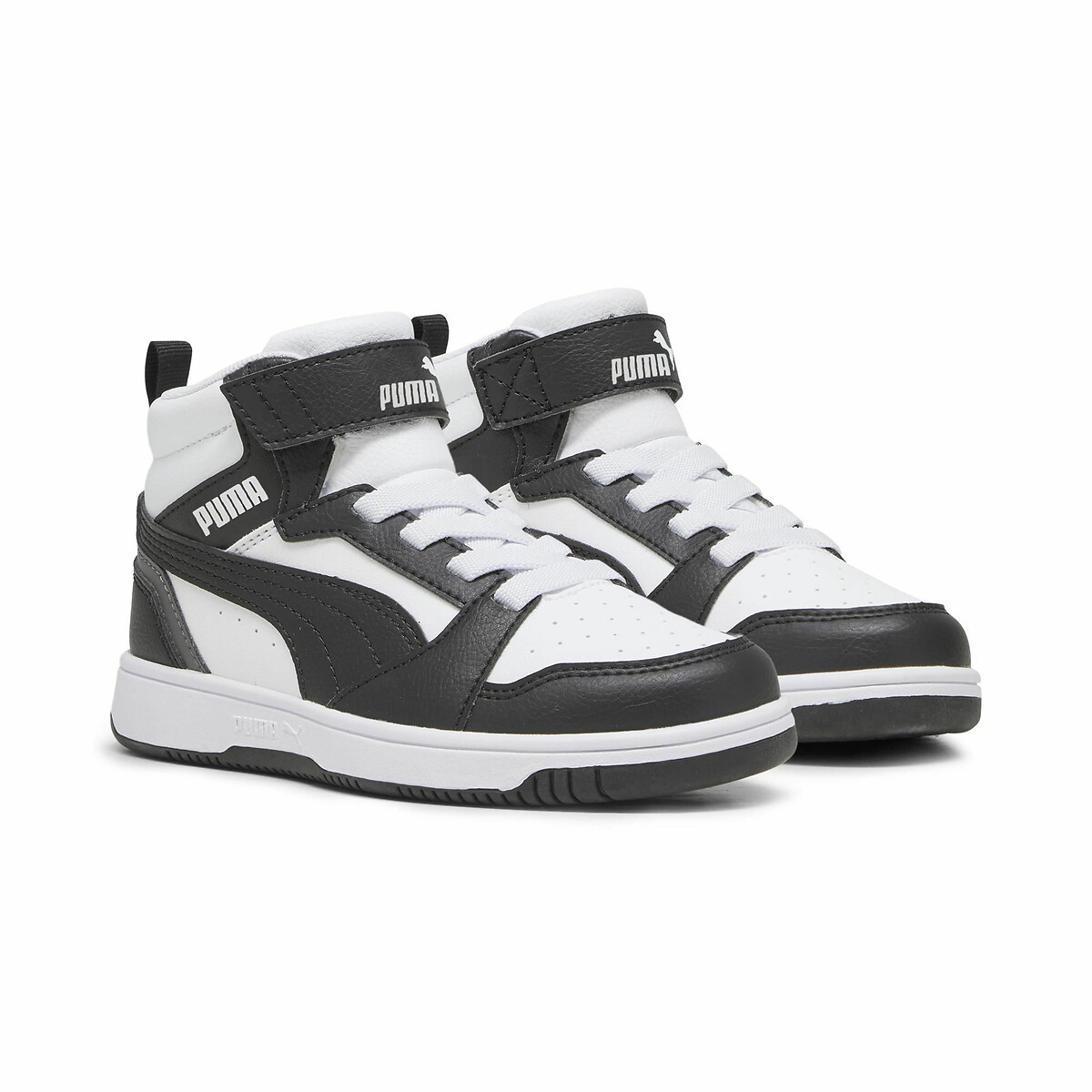 Kids rebound v6 mid high top trainers Puma La Redoute