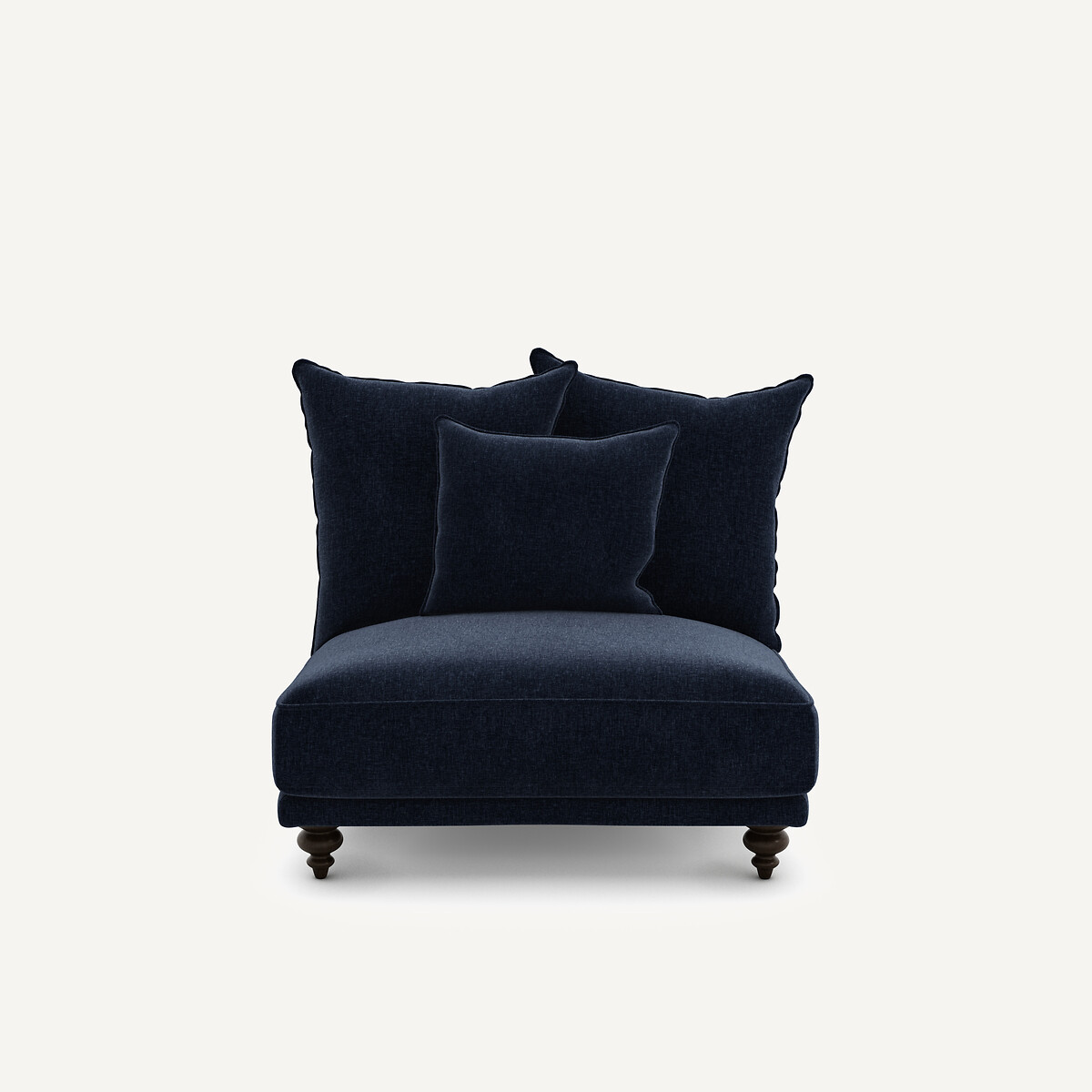 Chauffeuse velours chenille, Lazare, AM.PM