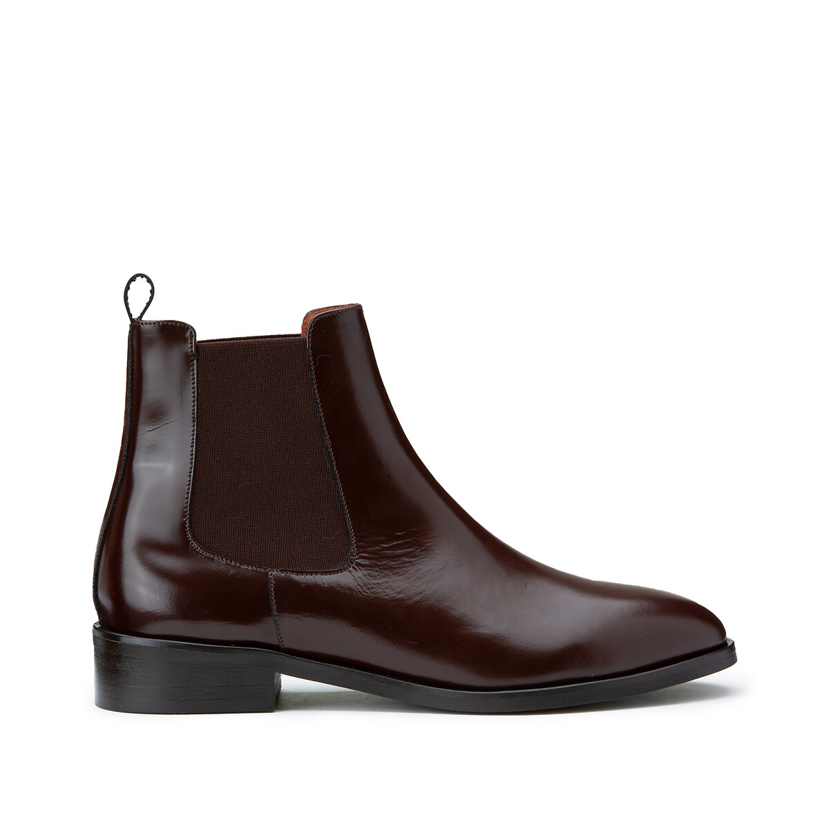 Dwain chelsea ice leather boots, brown, Jonak | La Redoute