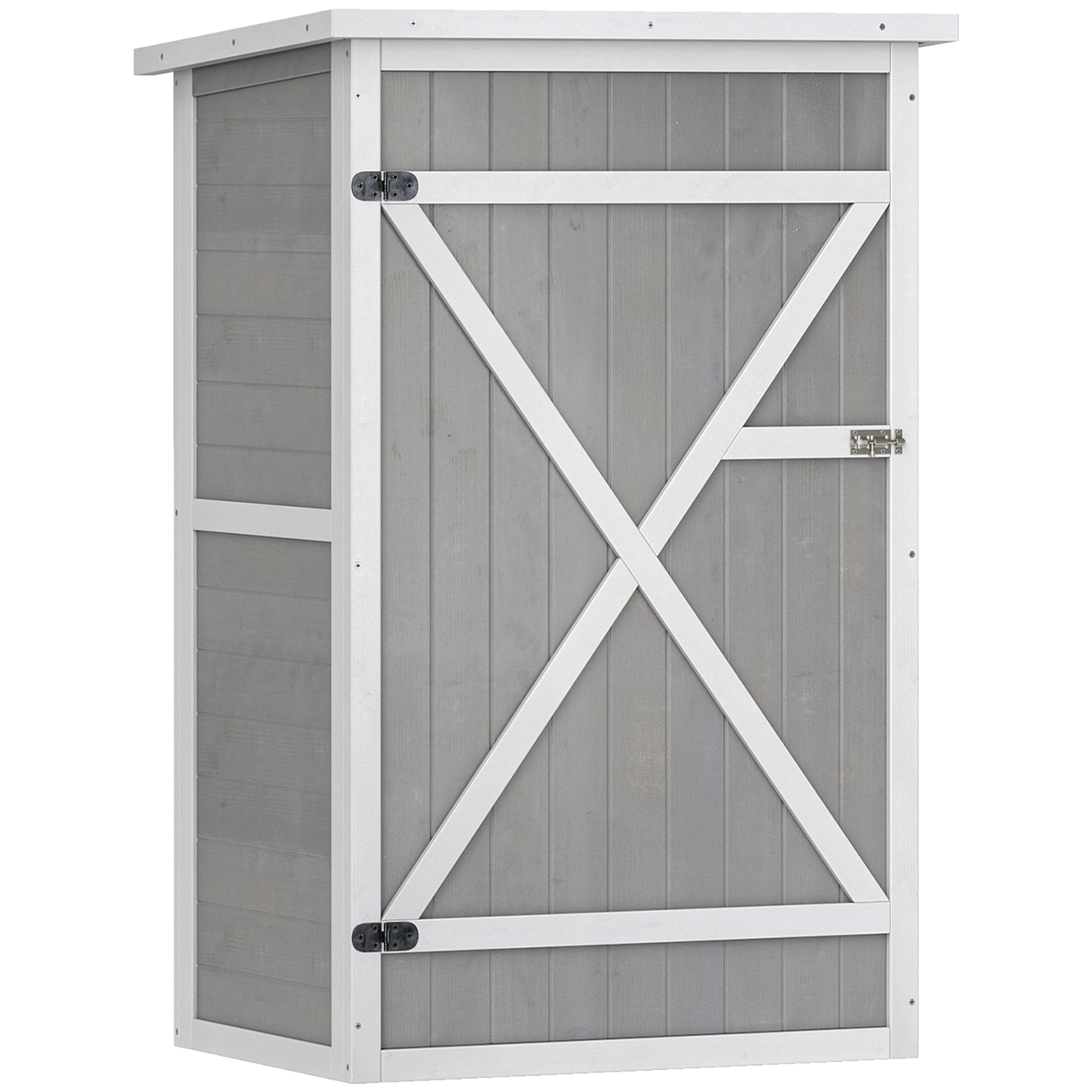 Abri de jardin Bois Gris, OUTSUNNY